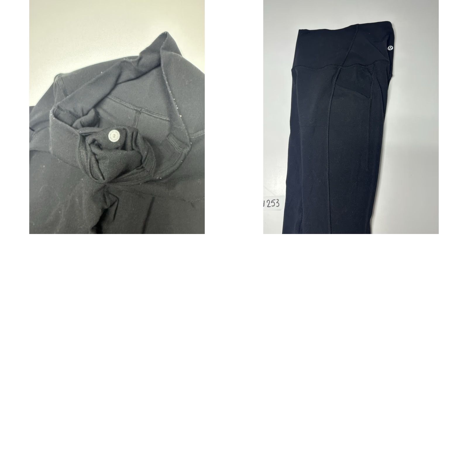 Lululemon Lululemon Power Thru Black High-Rise Leggings Side Pockets Size 2 Womens Athletic Compression Pull On Size 26" / US 2 / IT 38 - 8 Thumbnail