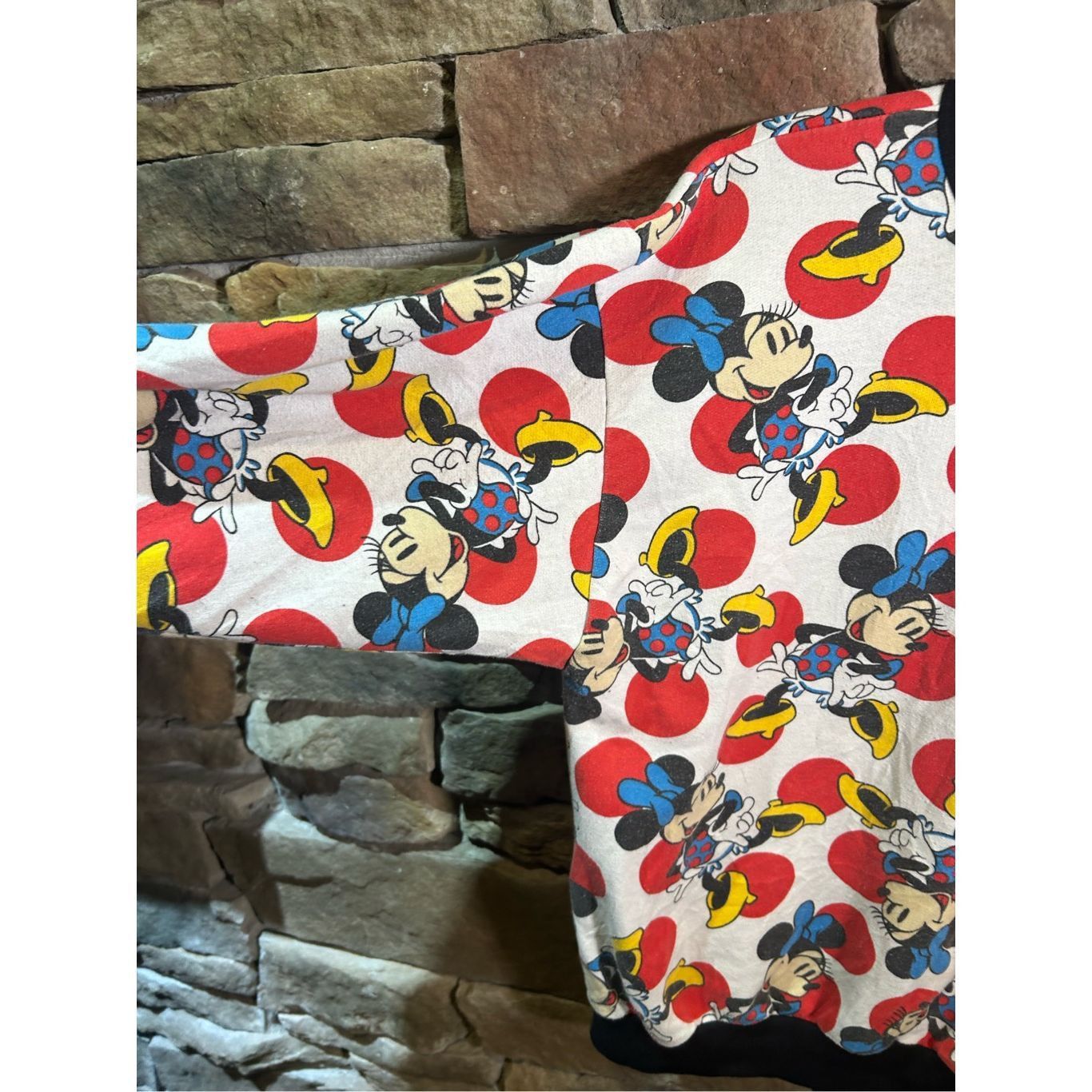 Vintage Vintage 1990s Minnie Mouse AOP Sweatshirt Crewneck Unisex cu Size XL / US 12-14 / IT 48-50 - 3 Thumbnail