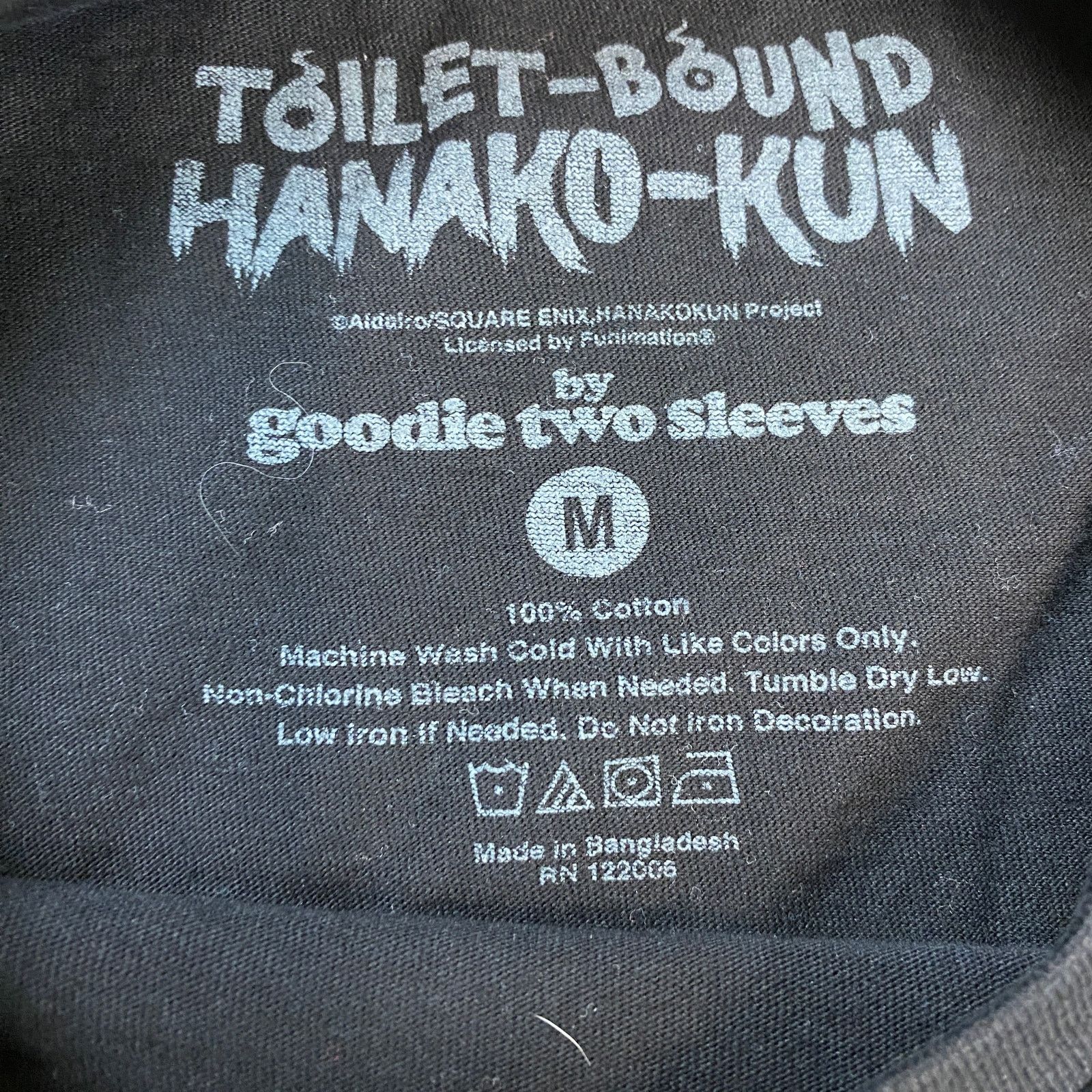 Other Goodie Two Sleeves Toilet-Bound Hanako-Kin Manga T-Shirt M Size US M / EU 48-50 / 2 - 4 Thumbnail
