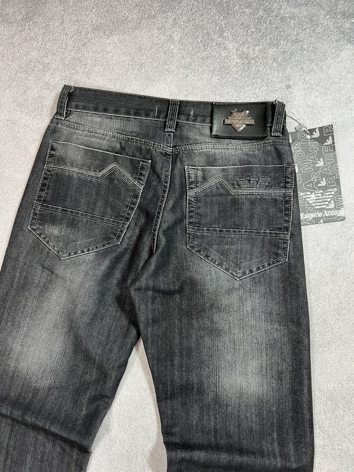 Hysteric Glamour 🖤VTG RICK OWENS HYSTERIC GLAMOUR STYLE DISTRESSED Y2K JEANS Size US 30 / EU 46 - 4 Thumbnail