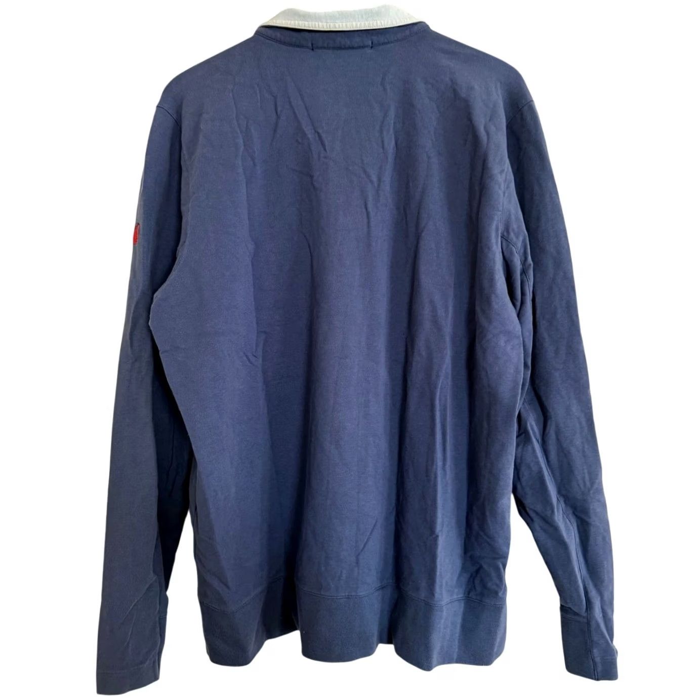 Vintage B.Draddy Blue Quarter Zip LongSleeve Golf Pullover Cotton Stretch Pockets Mens XL Size US XL / EU 56 / 4 - 2 Thumbnail