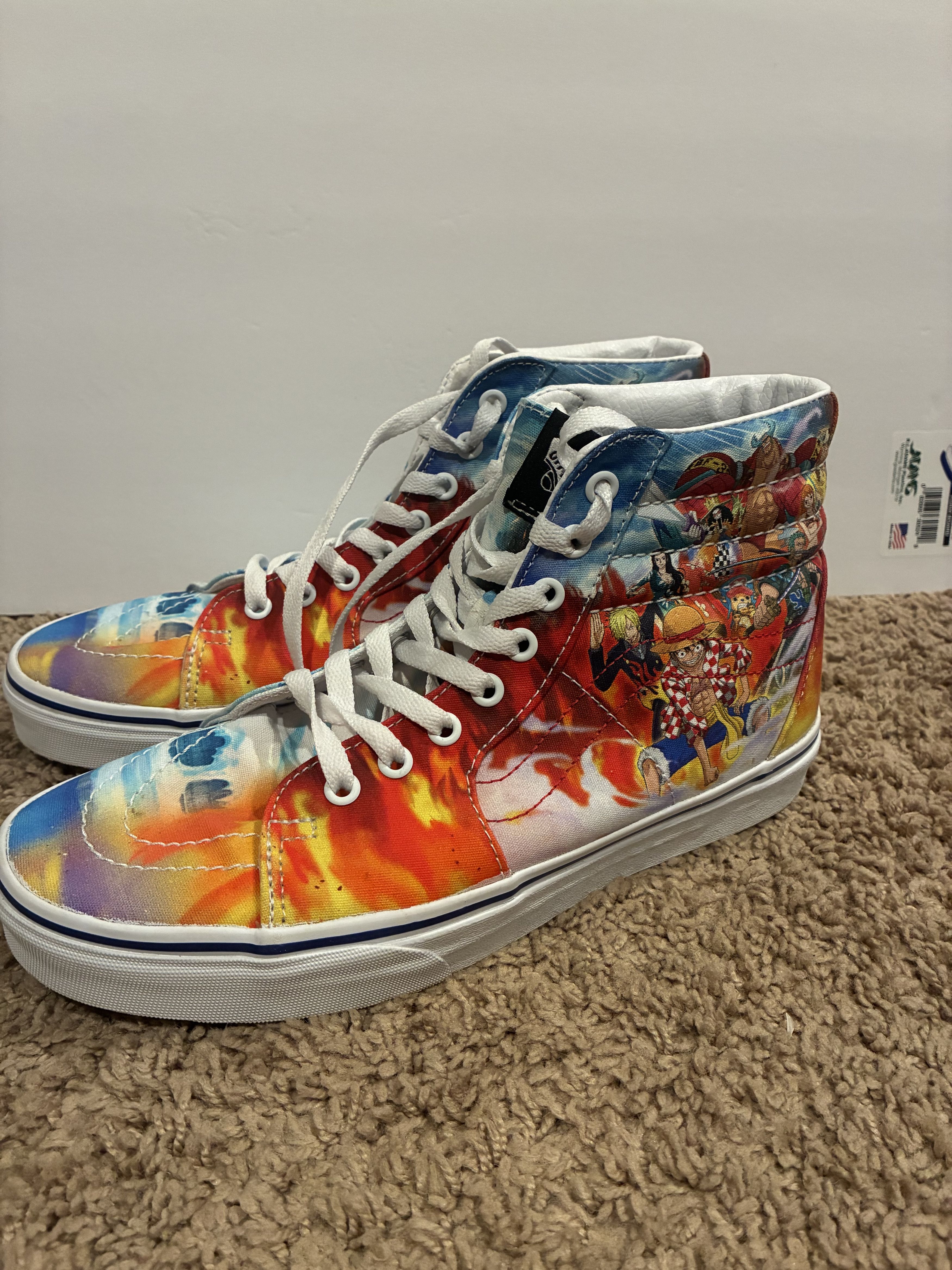 Vans ONE PIECE punk hazard Vans Size US 8.5 / EU 41-42 - 1 Thumbnail