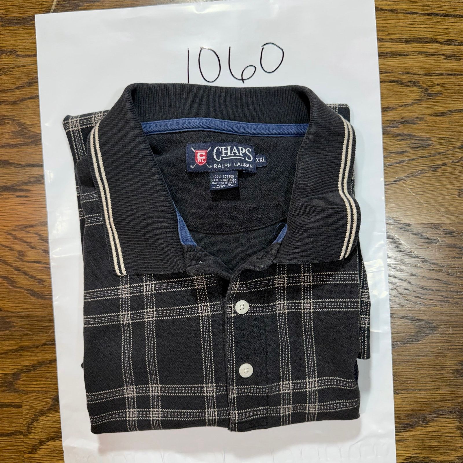 Chaps Chaps Ralph Lauren Polo Shirt Mens XXL Plaid Golf Crest Logo Size US XXL / EU 58 / 5 - 10 Thumbnail