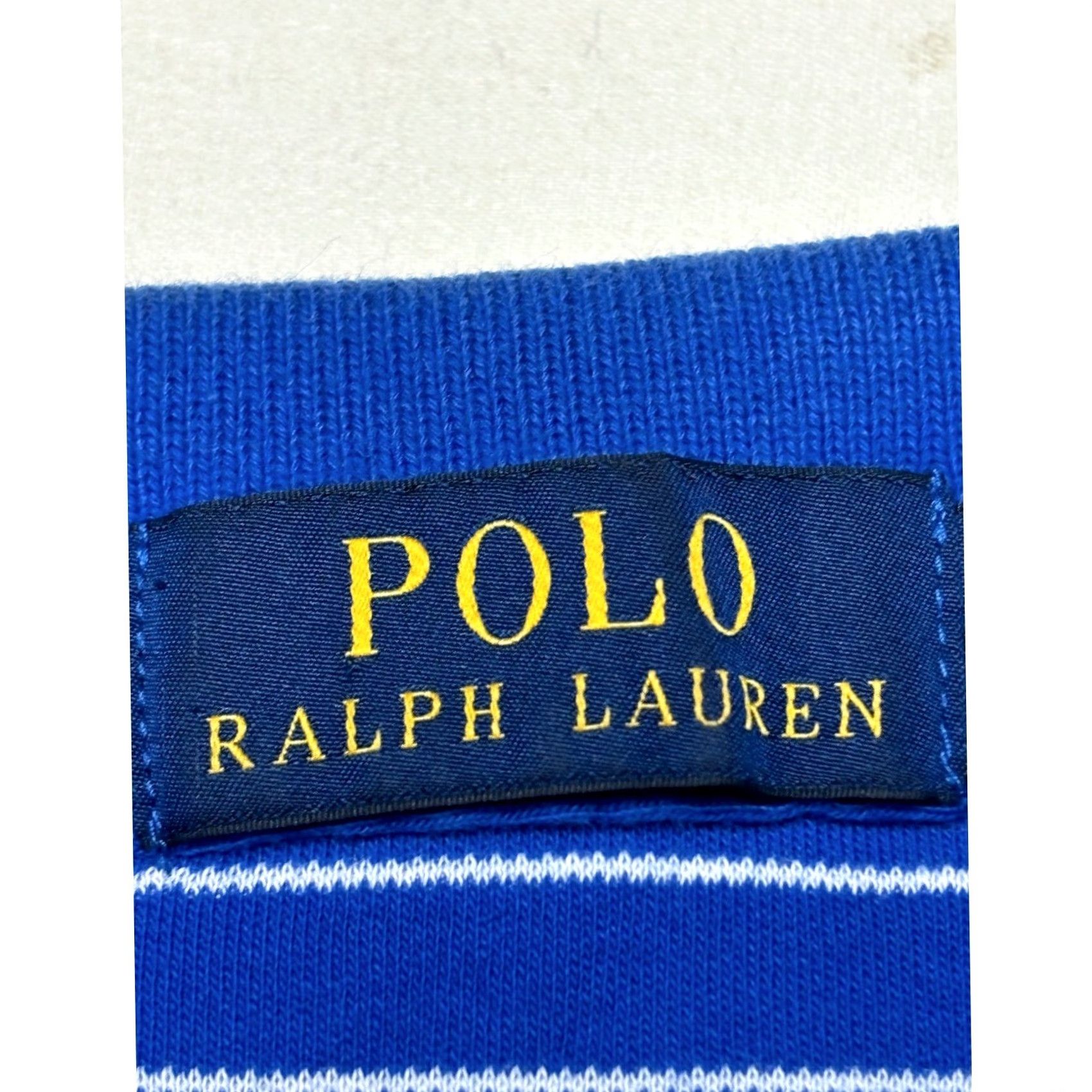 Polo Ralph Lauren Polo Ralph Lauren Polo Shirt Blue Striped Casual Golf Preppy Medium Men’s Short Sleeve Embroidered Logo Collar Classic Fit Polo Shirt Size US M / EU 48-50 / 2 - 3 Thumbnail