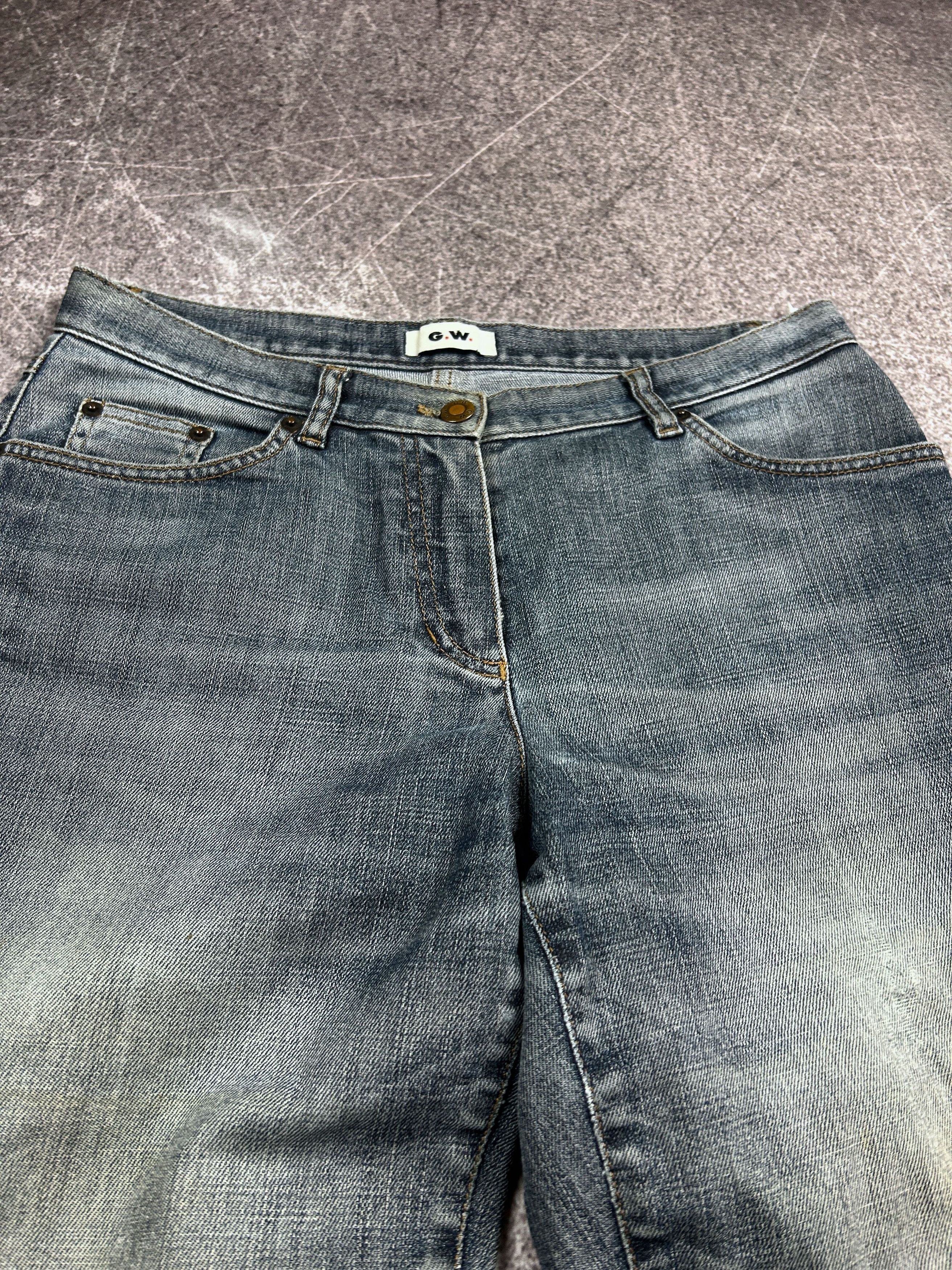 Vintage Streetwear Washed Jeans Kapital Rick Owens Style 90s Y2k Size US 30 / EU 46 - 5 Thumbnail