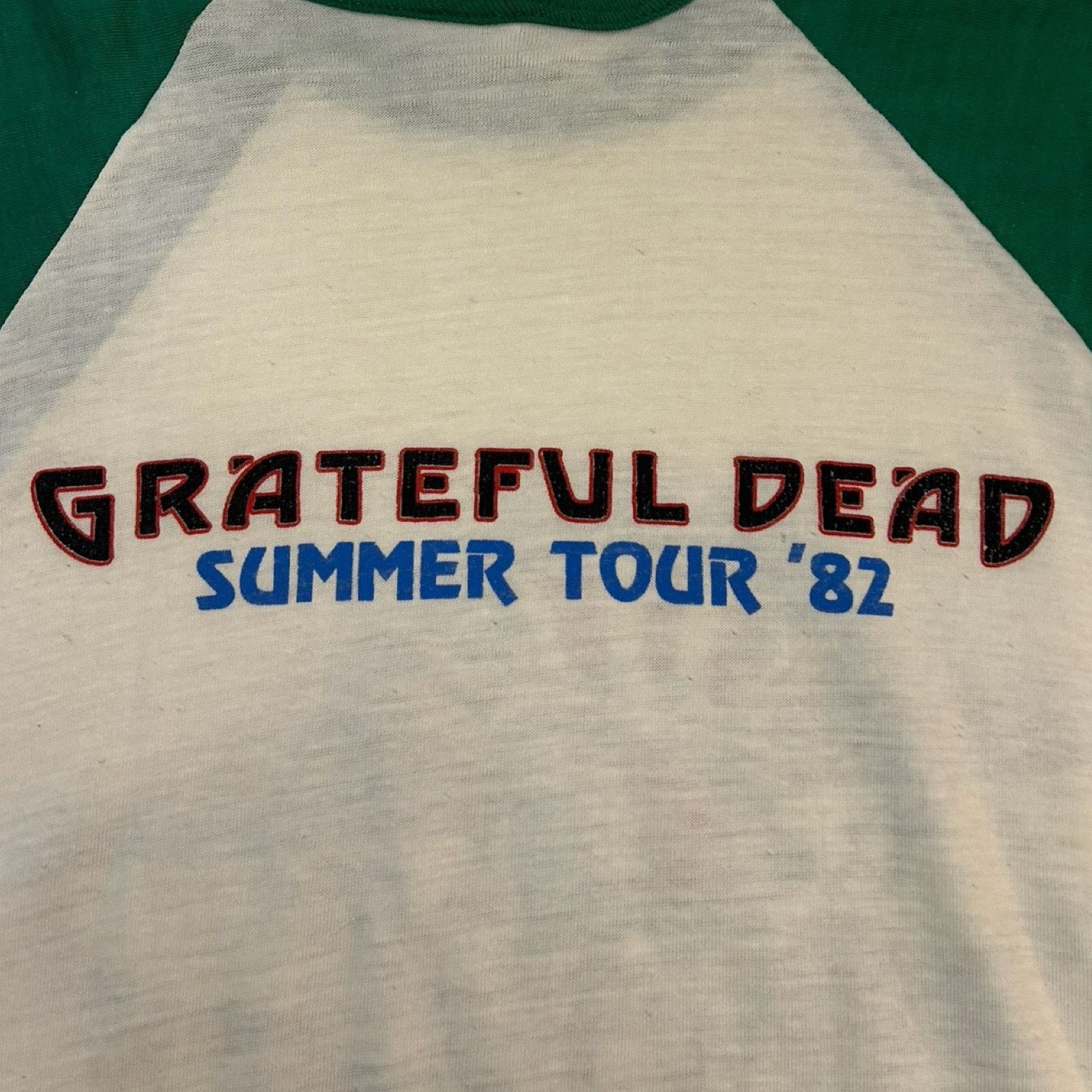 Vintage Vintage Grateful Dead tee shirt 1982 (80s) summer tour sz L Size US L / EU 52-54 / 3 - 3 Thumbnail