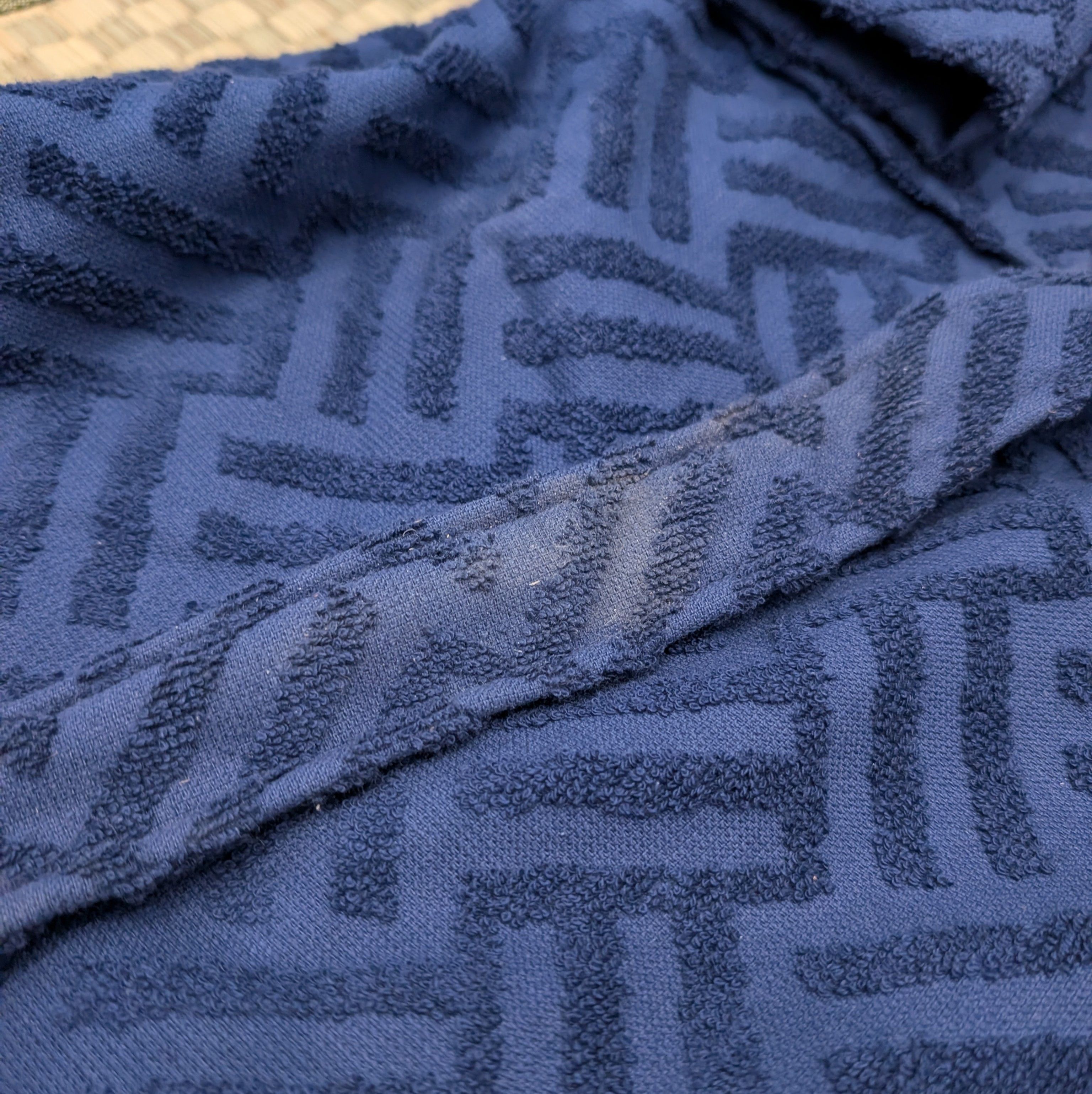 OAS OAS Double Breasted Terry Cotton Bath Robe Royal Size S/M Size ONE SIZE - 8 Thumbnail