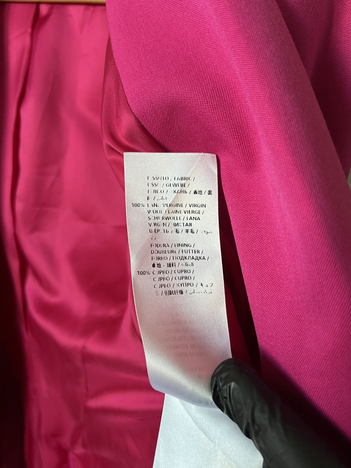 Alexander McQueen ALEXANDER MCQUEEN SHOULDER ONE BUTTON JACKET PINK 3000$ RRP Size M / US 6-8 / IT 42-44 - 13 Thumbnail