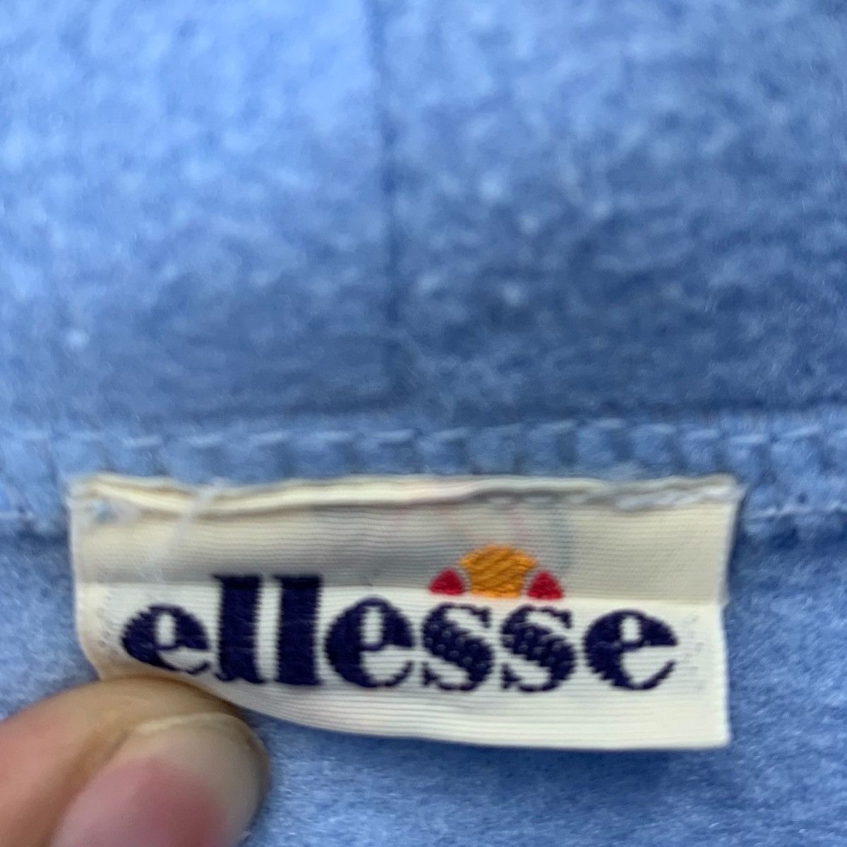 Ellesse × Vintage Vintage ELLESSE Perugia Italia Big Logo Fleece Long Sleeve Size US M / EU 48-50 / 2 - 5 Thumbnail