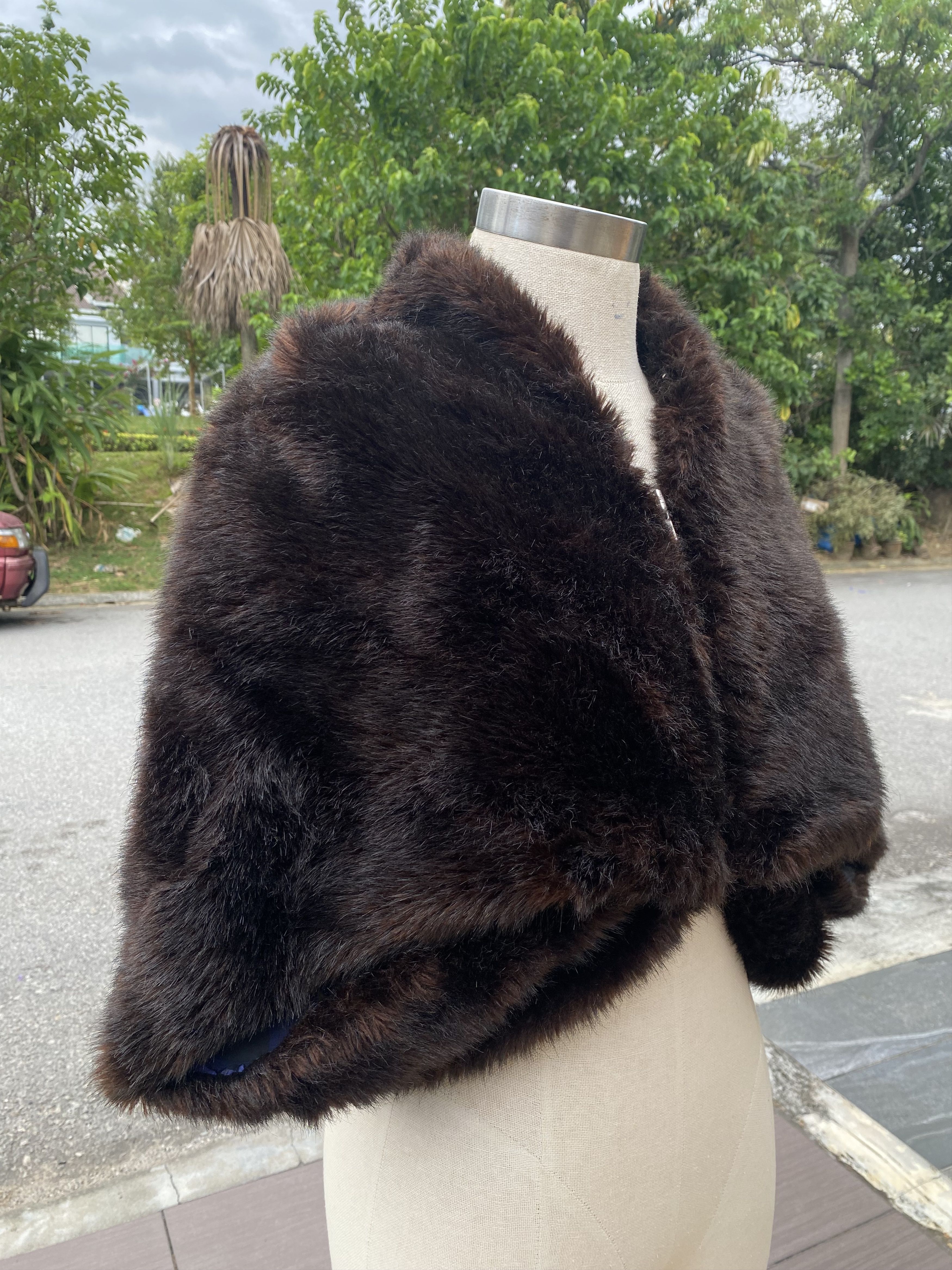 Tricot Comme des Garcons aw04 faux fur jacket Size M / US 6-8 / IT 42-44 - 4 Thumbnail