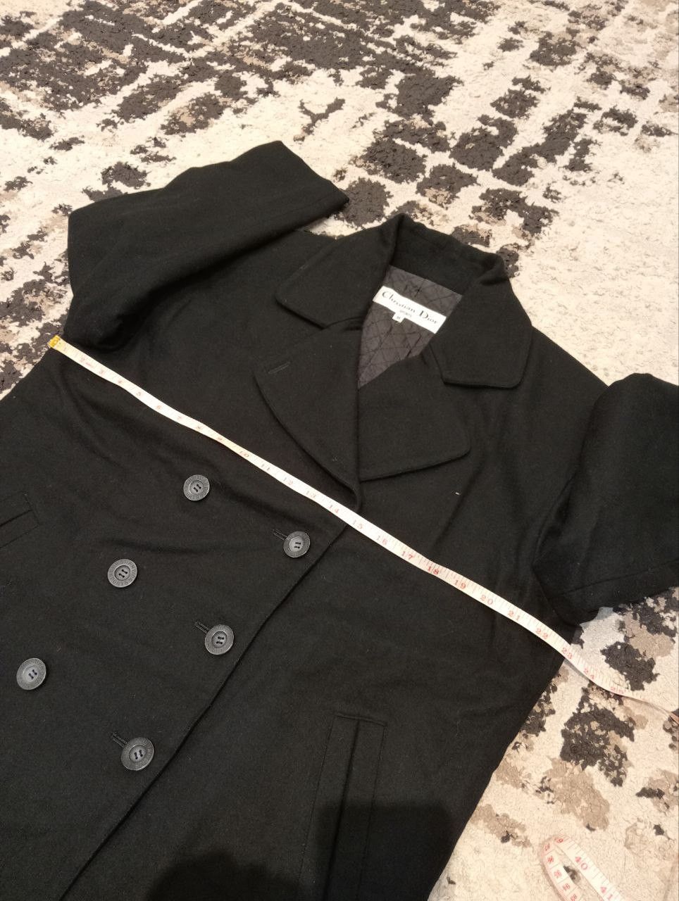 Christian Dior Monsieur Vintage Christian Dior Oversized Wool Coat - Size M Size US M / EU 48-50 / 2 - 8 Thumbnail