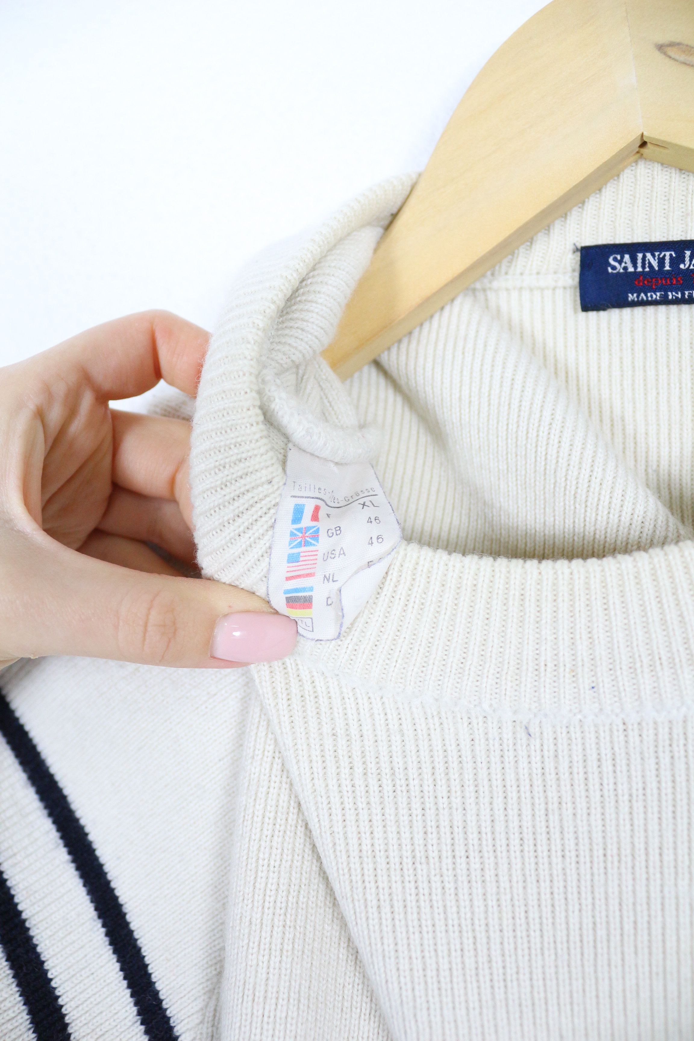 Saint James Saint James l’atelier Breton Striped Sailor Sweater 90s Size US L / EU 52-54 / 3 - 8 Thumbnail