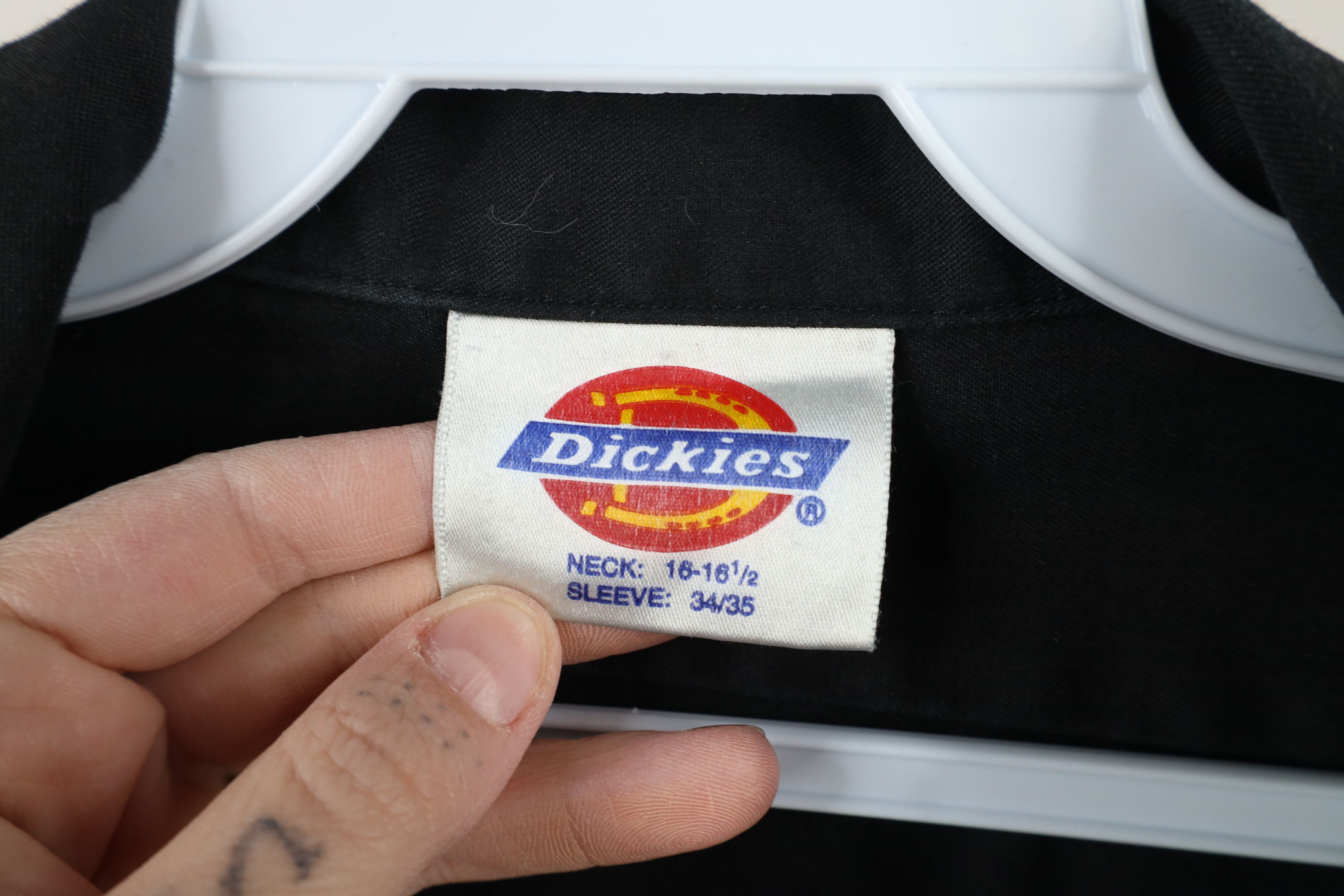 Dickies × Vintage Vintage 90s Dickies Workwear Mechanic Button Shirt USA Size US M / EU 48-50 / 2 - 9 Thumbnail