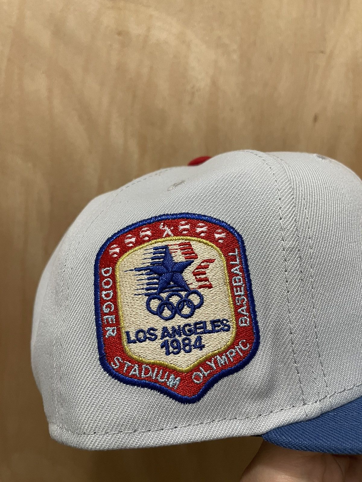New Era Myfitteds Los Angeles dodgers 1984 Olympic patch size 7 3/4 Size ONE SIZE - 5 Thumbnail