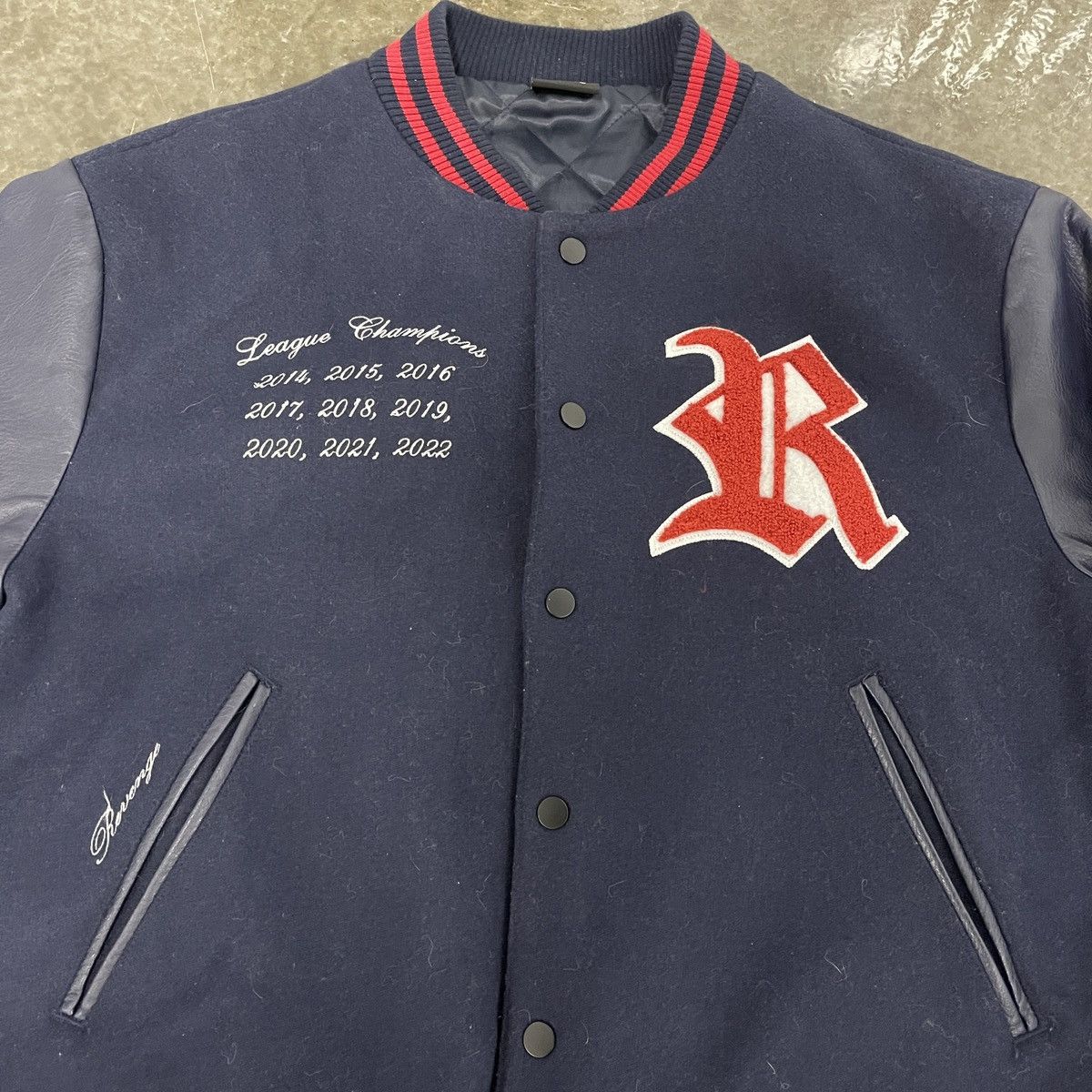 Revenge Revenge Rottweiler Varsity Jacket Size US L / EU 52-54 / 3 - 3 Thumbnail