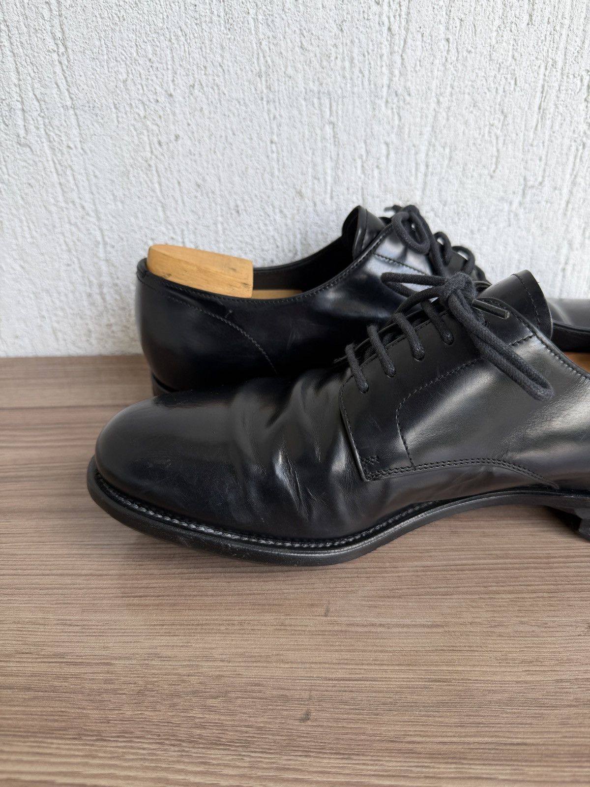 Prada Leather derby Size US 9.5 / EU 42-43 - 9 Thumbnail