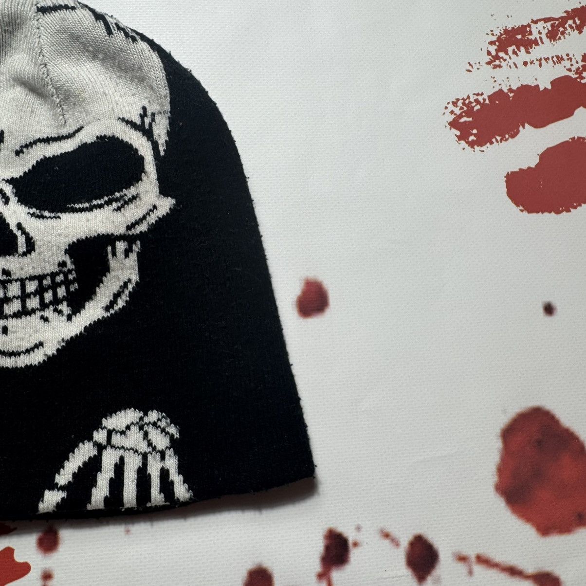 Japanese Brand × Vintage vintage hat big skeleton logo japanese brand Size ONE SIZE - 2 Thumbnail