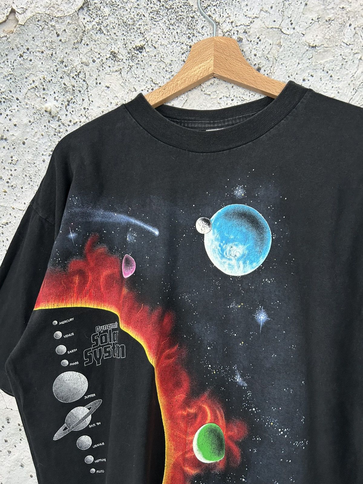 Vintage Vintage Solar System 90s Single Stitch Archive Graphic Tee Size US XL / EU 56 / 4 - 3 Thumbnail