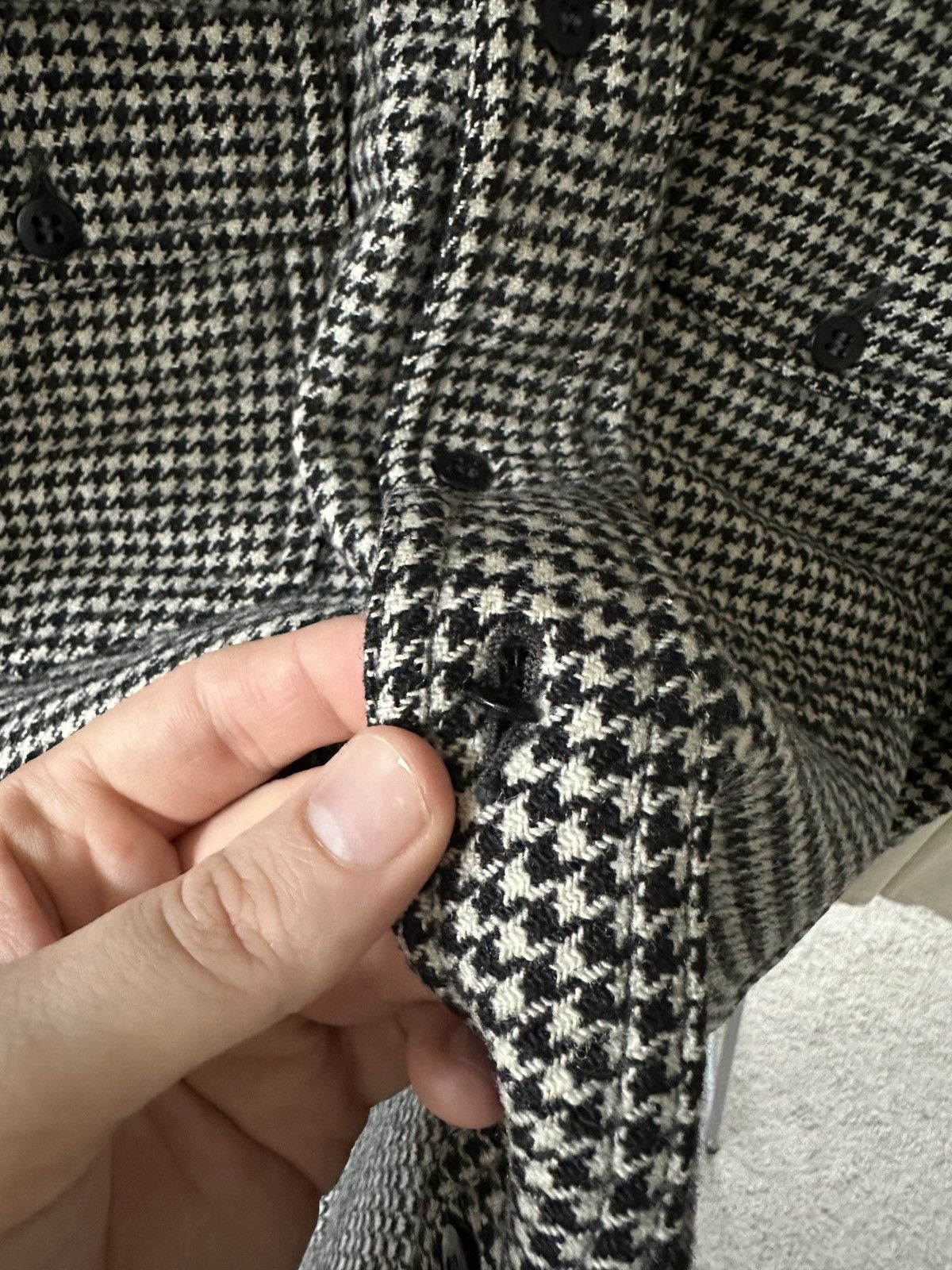 Vintage 1930s J.O. Ballard & Co Wool Shirt Size US L / EU 52-54 / 3 - 7 Thumbnail