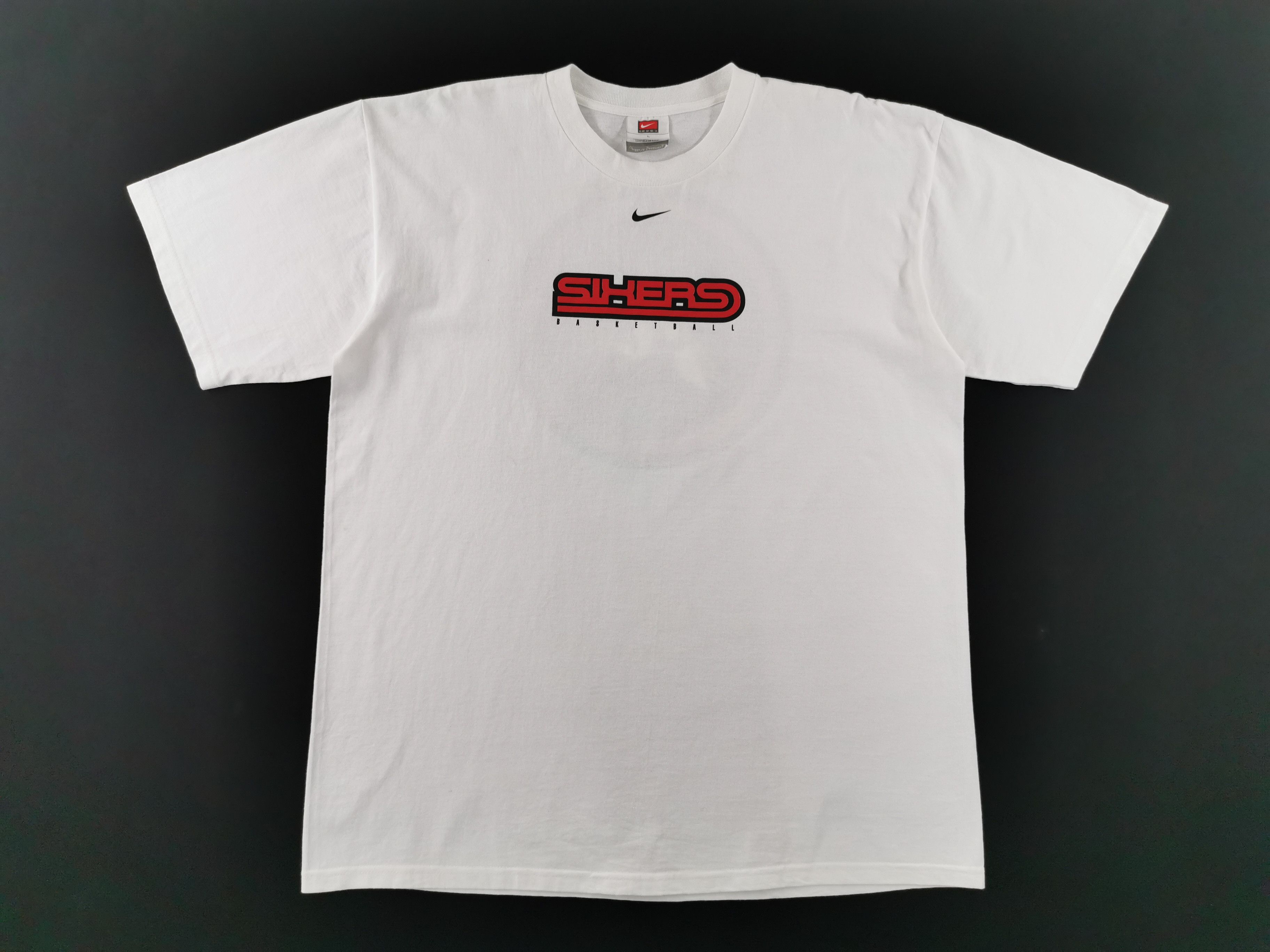 Nike Vintage 00's Nike Philadelphia 76ers NBA Tee T Shirt Size L Size US L / EU 52-54 / 3 - 3 Thumbnail