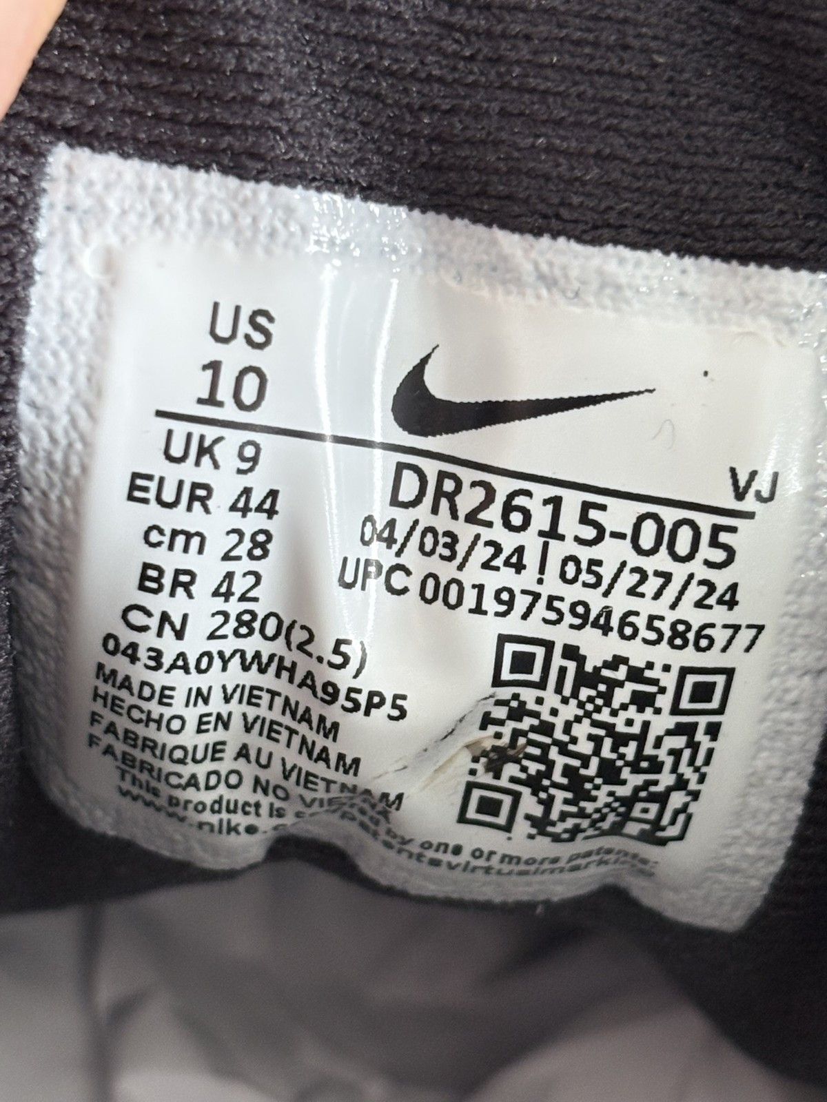 Nike Nike Invincible Run 3 ZoomX men's running shoes size 44 Size US 11 / EU 44 - 8 Thumbnail