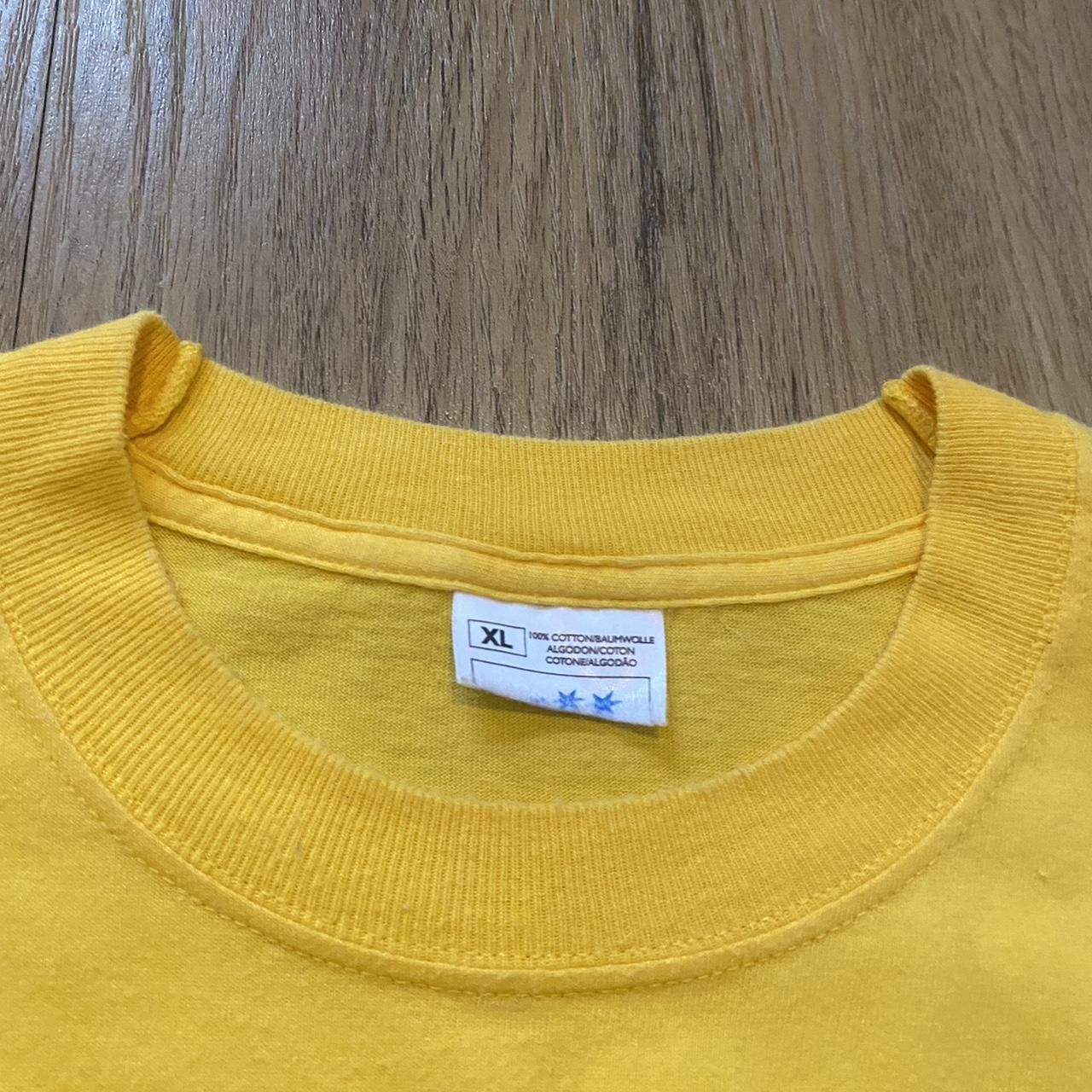 Other Yellow vintage 90s Fish Fishing USAF crewneck t-shirt Size US XL / EU 56 / 4 - 4 Thumbnail
