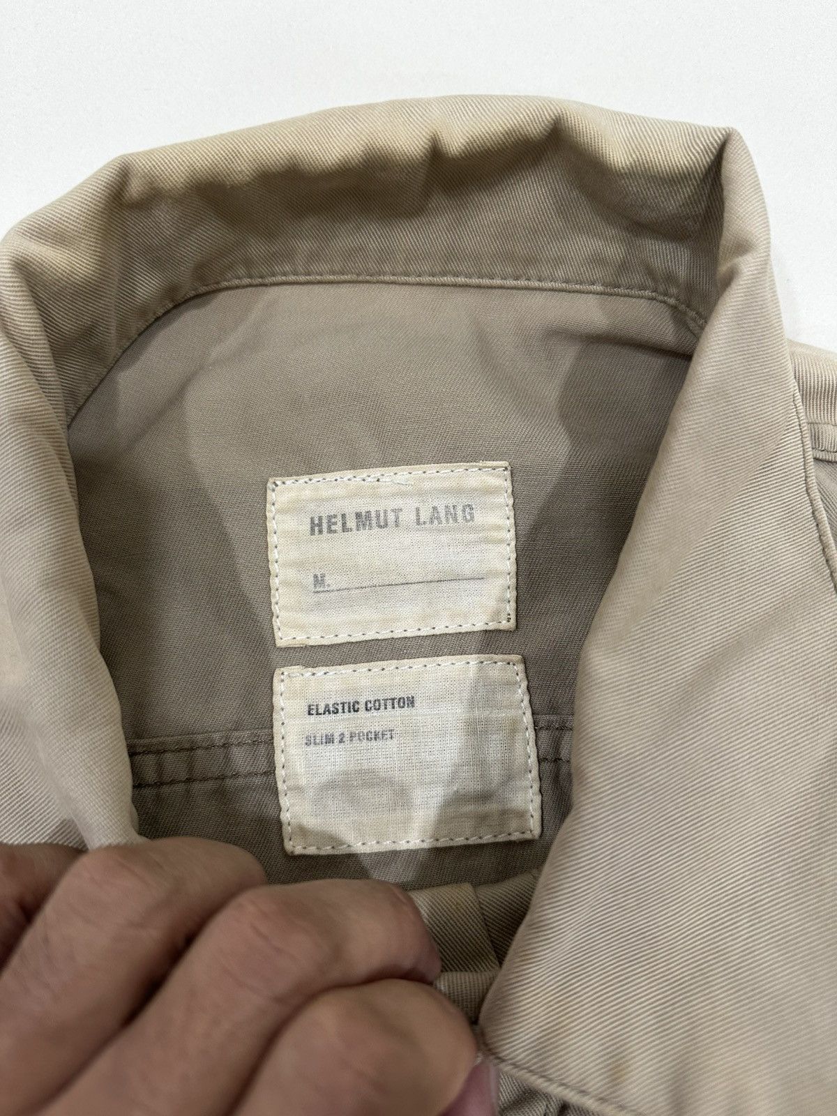 Helmut Lang Helmut Lang Slim 2 Pocket Type 3 Design Elastic Cotton Size US M / EU 48-50 / 2 - 3 Thumbnail