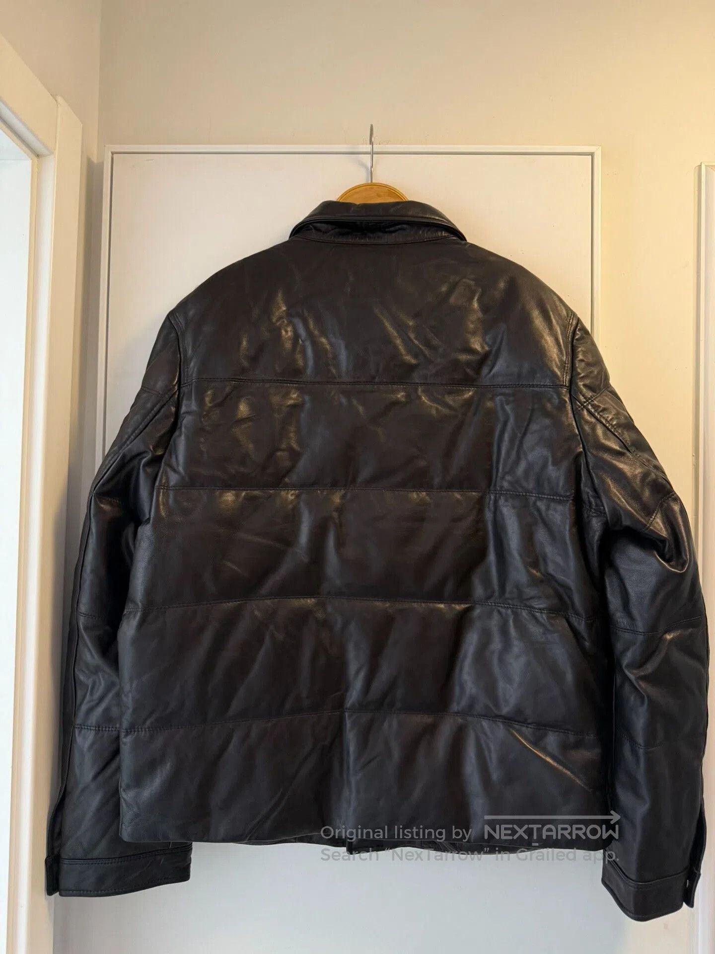 Bally BALLY Leather Down Jacket for Men. Size US L / EU 52-54 / 3 - 2 Thumbnail