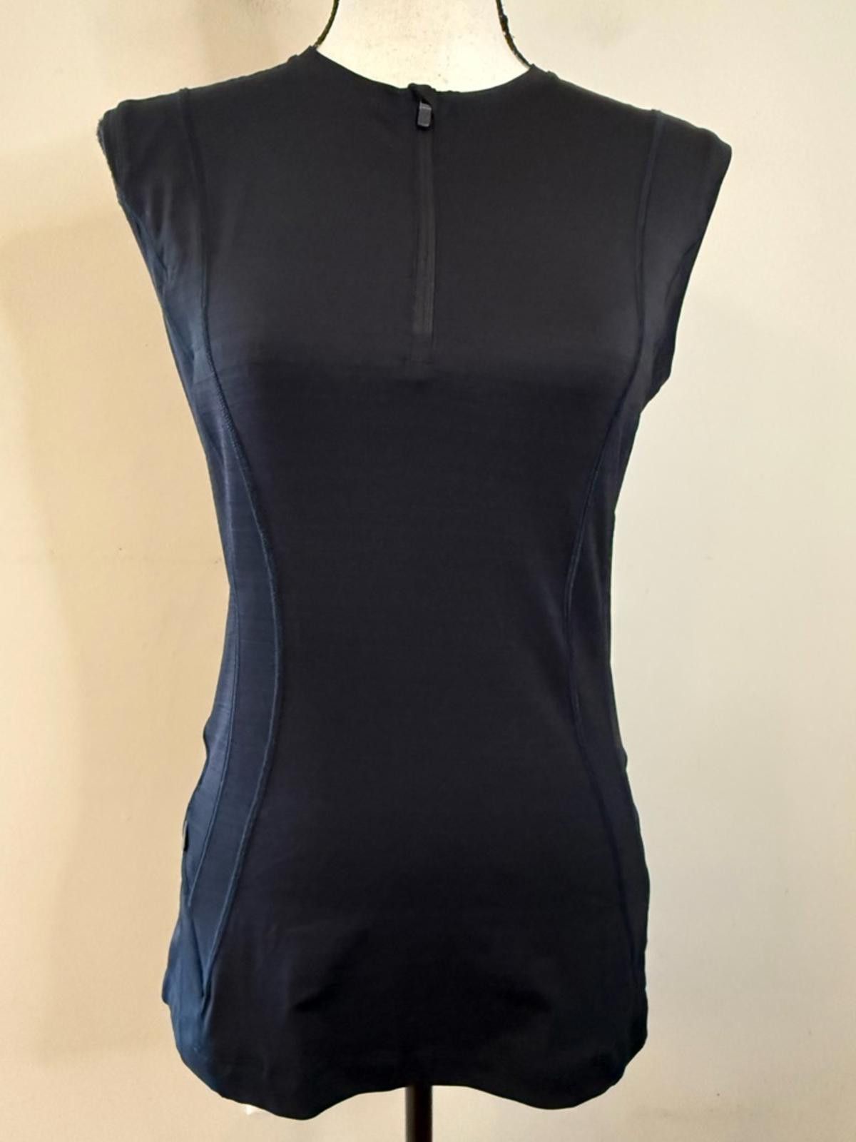 Other Athleta black sporty tank top zippered pocket SZ SM Size S / US 4 / IT 40 - 1 Thumbnail