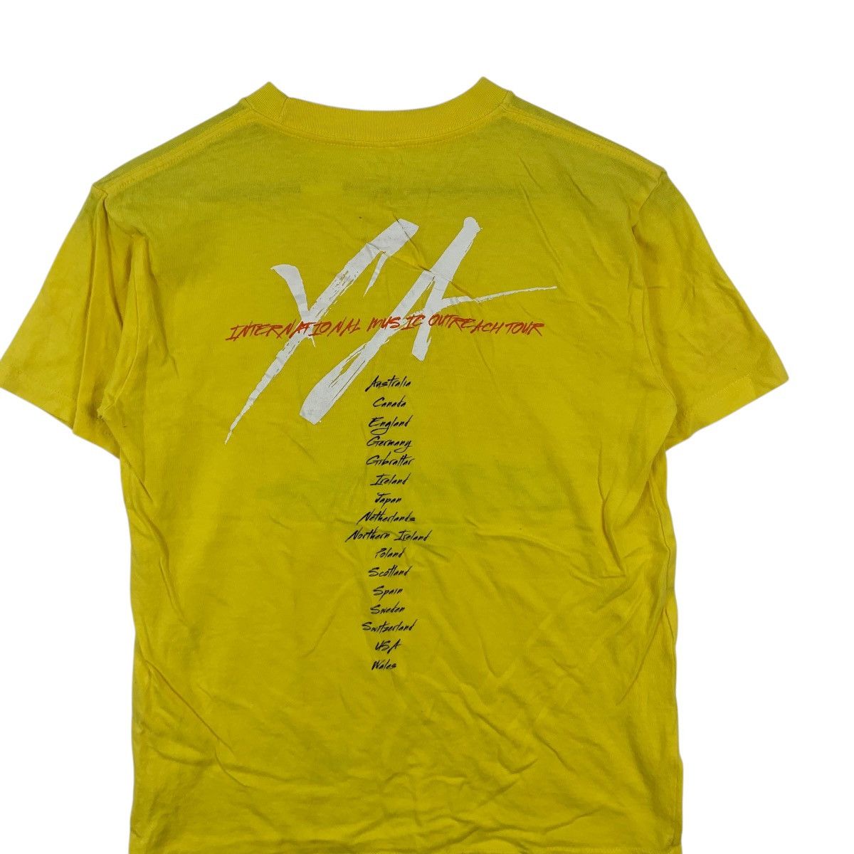 Band Tees THE YOUNG AMERICANS Japan Tour 2009 Signature Tee Shirt Top Size S / US 4 / IT 40 - 8 Thumbnail