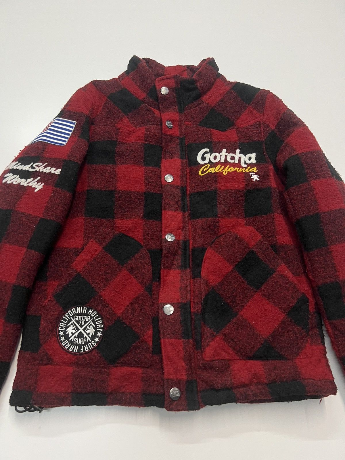 Gotcha GOTCHA CALIFORNIA TARTAN JACKET Size M / US 6-8 / IT 42-44 - 6 Thumbnail