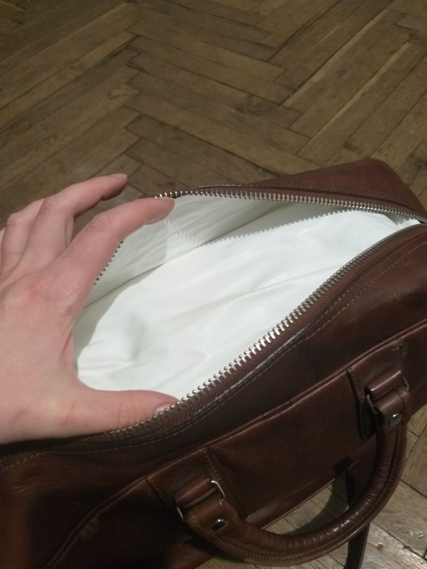 H&M × Maison Margiela Vintage Margiela H&M Upside down Leather Bag Size ONE SIZE - 7 Thumbnail