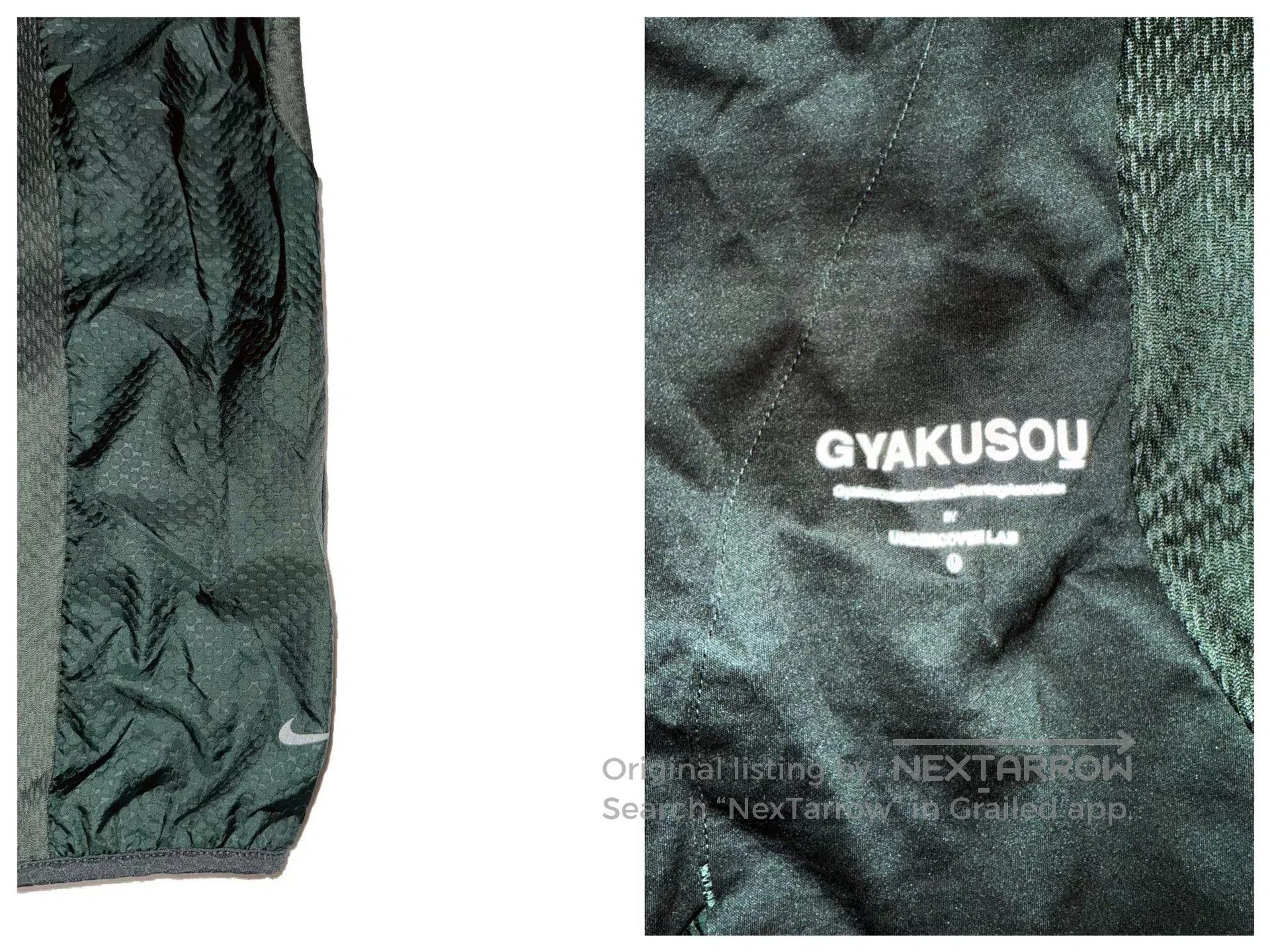 Gyakusou GYAKUSOU Nike Lab Softshell Running Hoody. Size US M / EU 48-50 / 2 - 7 Thumbnail