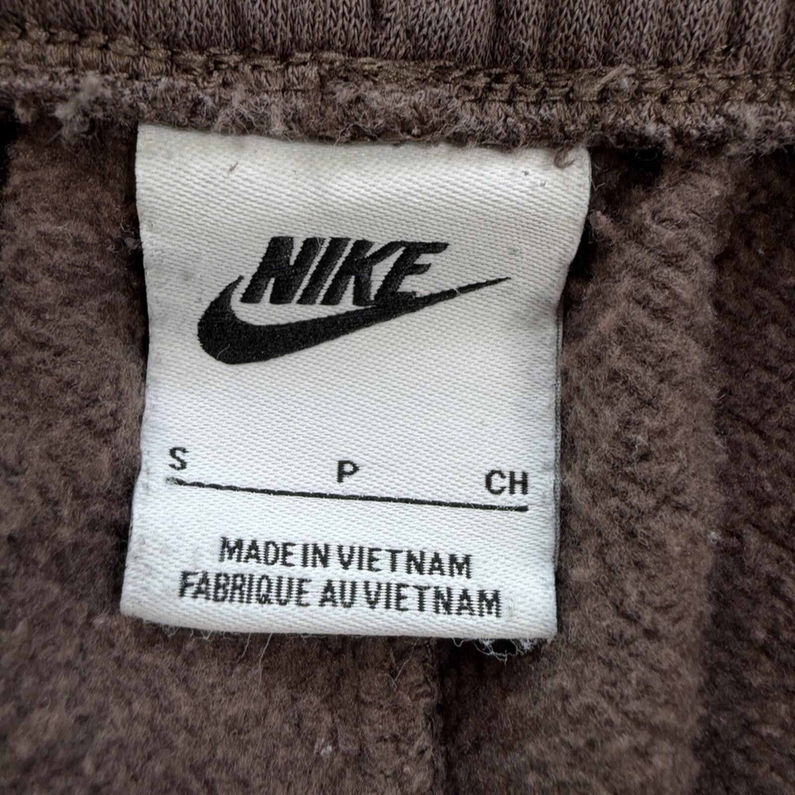 Nike Nike Brown Mini Swoosh Jogger Sweatpants Mens S Lounge Pants Size US 30 / EU 46 - 5 Thumbnail