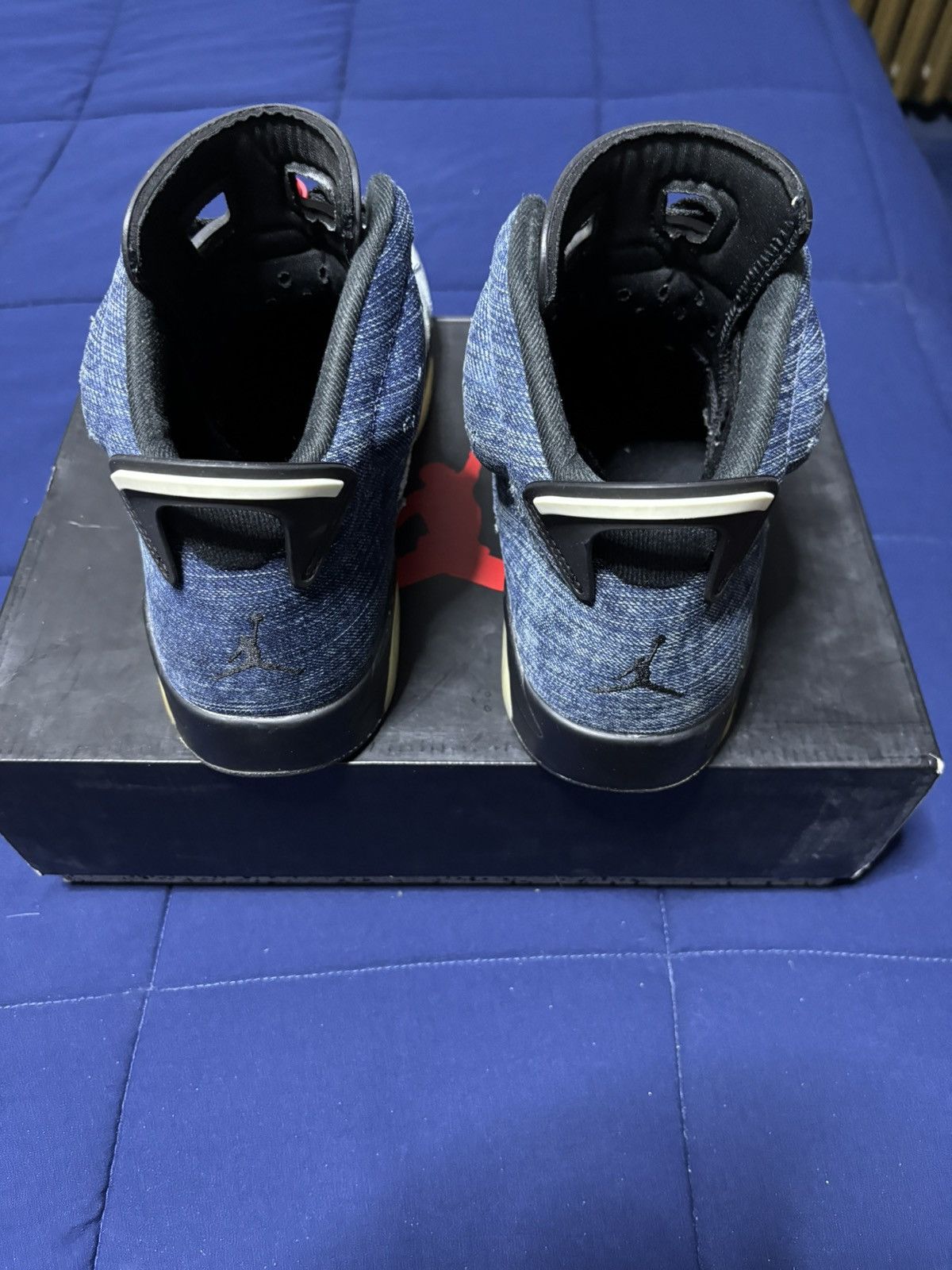 Jordan Brand Air Jordan 6 Retro Washed Denim 2019 Size 11.5 Size US 11.5 / EU 44-45 - 5 Thumbnail