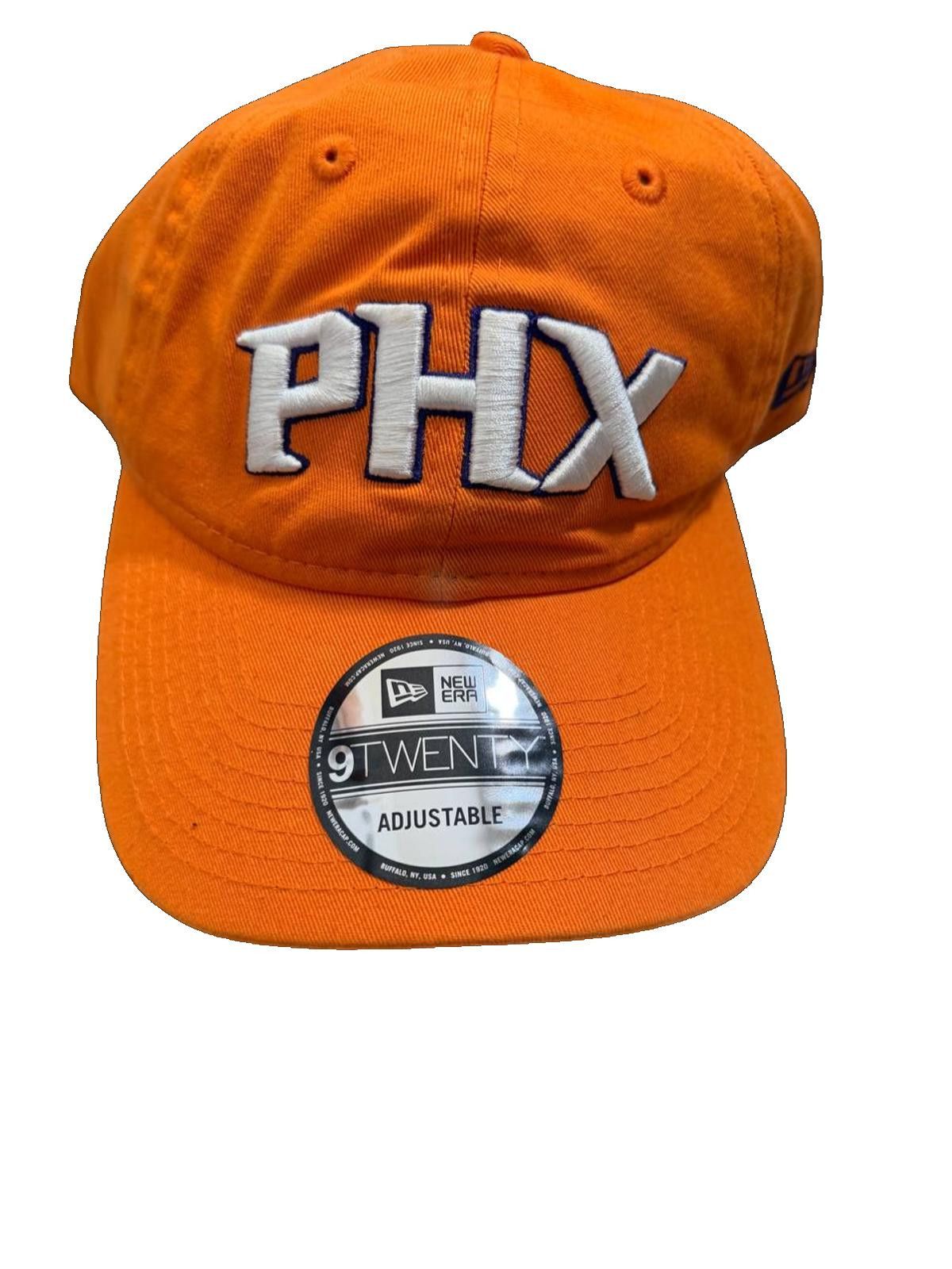 New Era New Era Phoenix Suns "PHX" Adjustable Hat – Orange – OS Size ONE SIZE - 1 Thumbnail