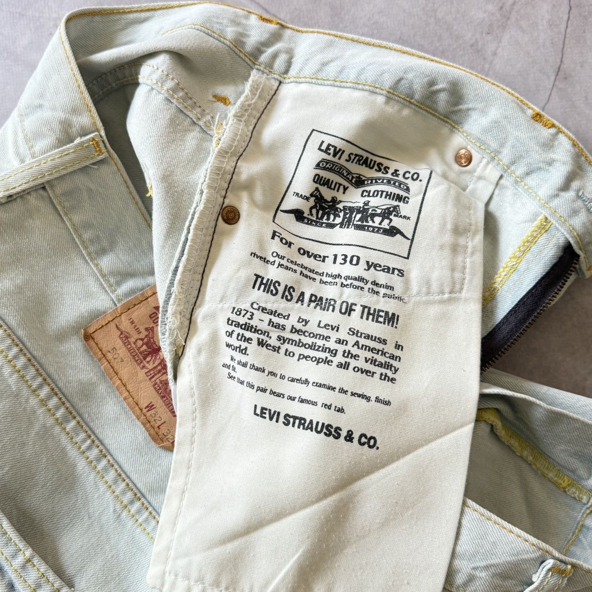 Hysteric Glamour × Undercover Y2K Levis Bootcut Sky Blue Hysteric Glamour Style Jeans Size US 32 / EU 48 - 9 Thumbnail