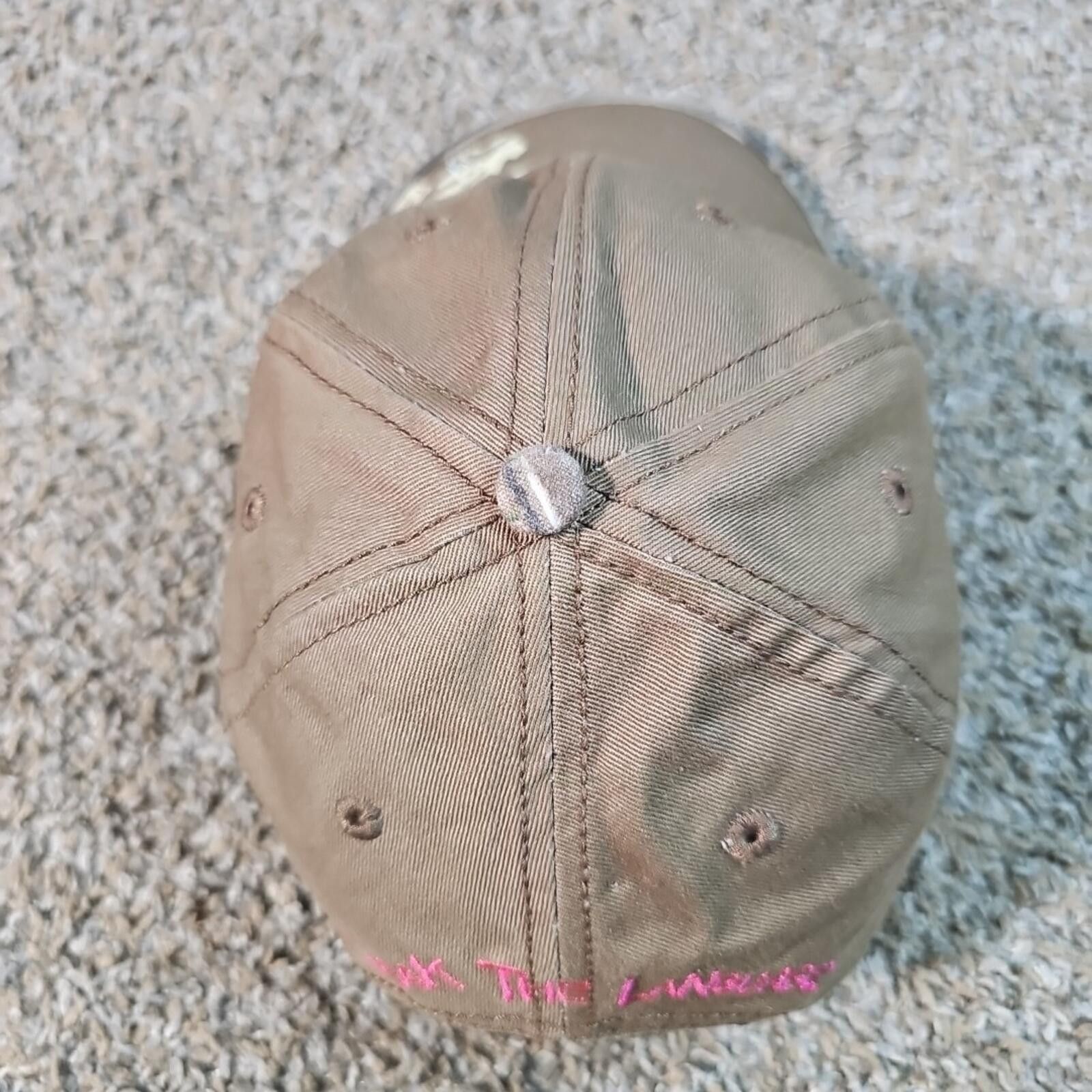 Other Primos Speak The Language Bejeweled Pink Letter hat Elk Hunt Size ONE SIZE - 4 Thumbnail