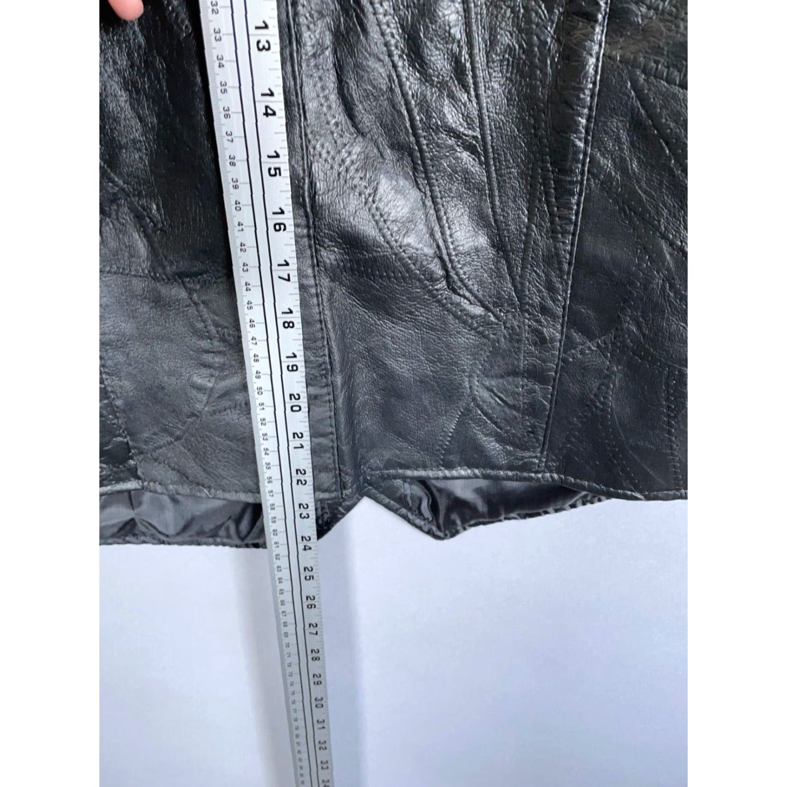 Vintage VINTAGE Leather Works Leather Vest Black Western Snap Button XL Men’s Adult Biker 90s Hipster Retro Steampunk Pockets Lined Vintage Mens XL Black Size US XL / EU 56 / 4 - 6 Thumbnail