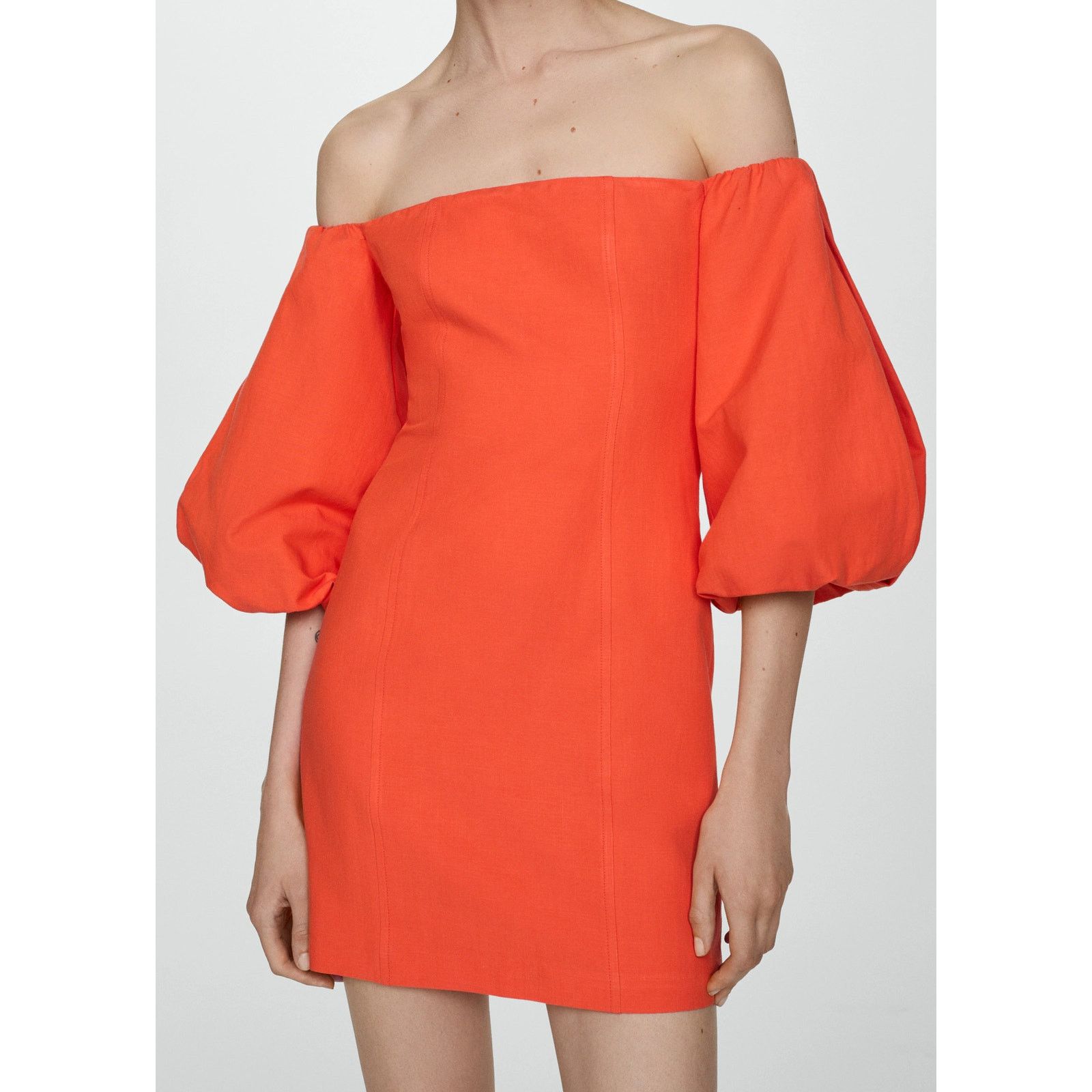 Mango RARE!!! MANGO Boat Neck Short Dress NWT Size M / US 6-8 / IT 42-44 - 5 Thumbnail