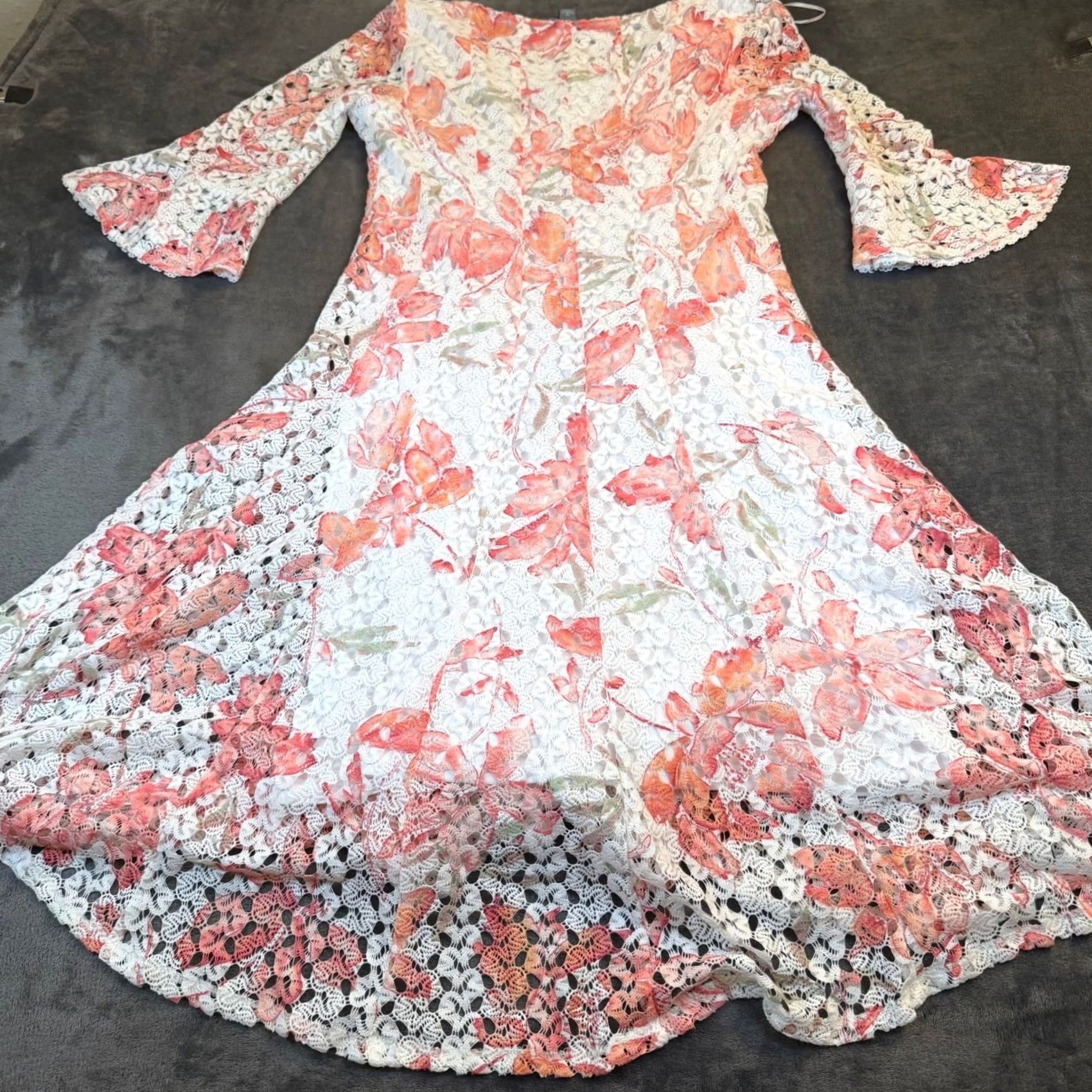 rabbit rabbit rabbit designs dresses Sun Dress with Bunny Applique and Carrot Pockets | Petit Ami Girls 38.58 35 lbs 4 22.83 9.84 23.23 38.58 Rabbit Rabbit Designs Floral Lace