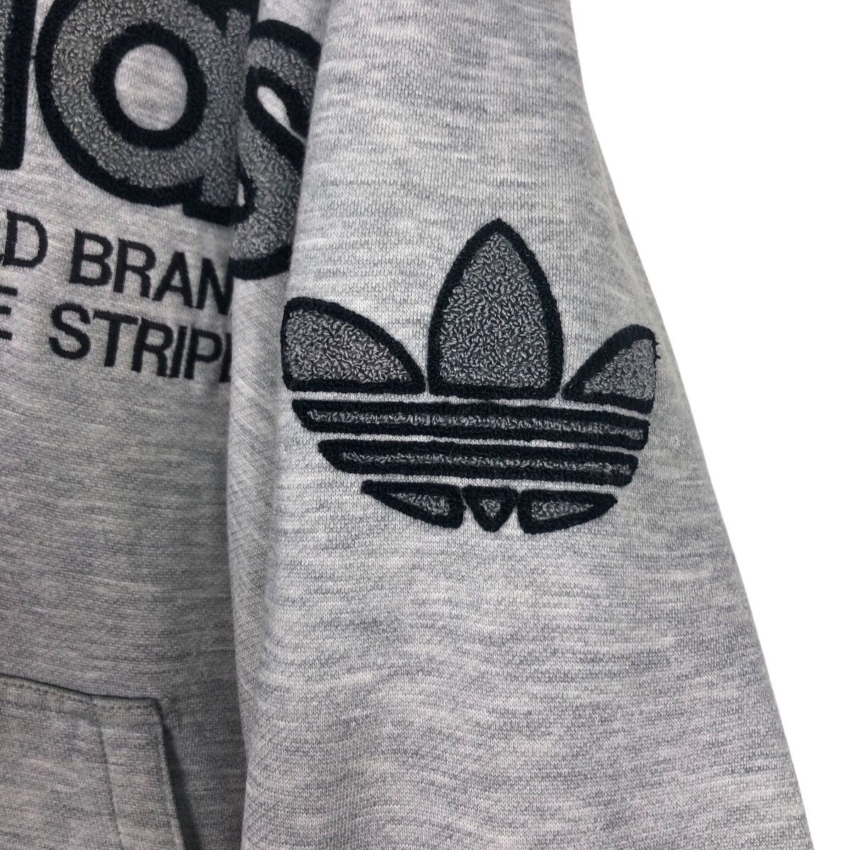 Adidas × Japanese Brand × Vintage Adidas Vintage Jacket Sweater Big Logo 90s Collection #A1 Size US L / EU 52-54 / 3 - 15 Thumbnail