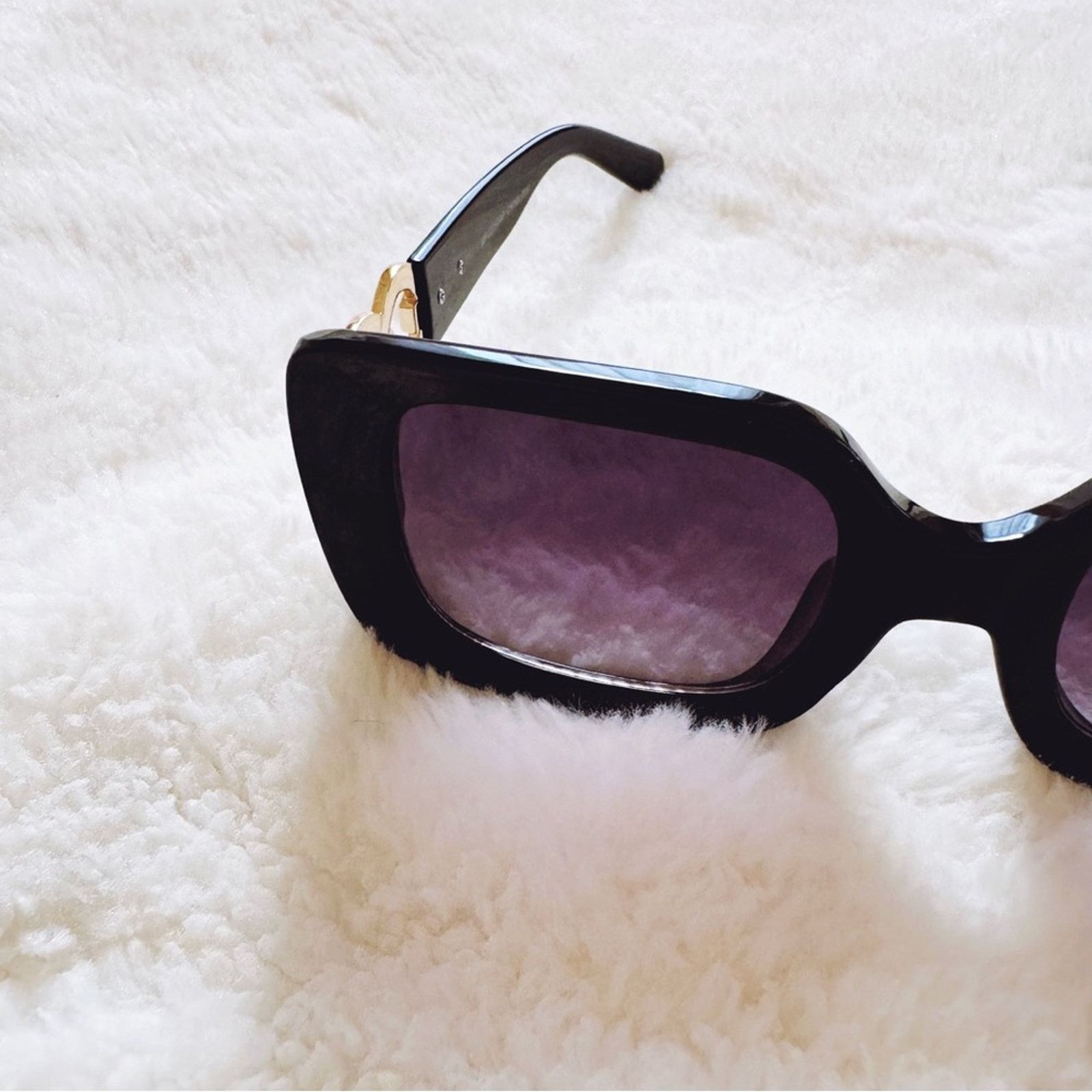 Other Camille Black Oversized Square Sunglasses Size ONE SIZE - 4 Thumbnail