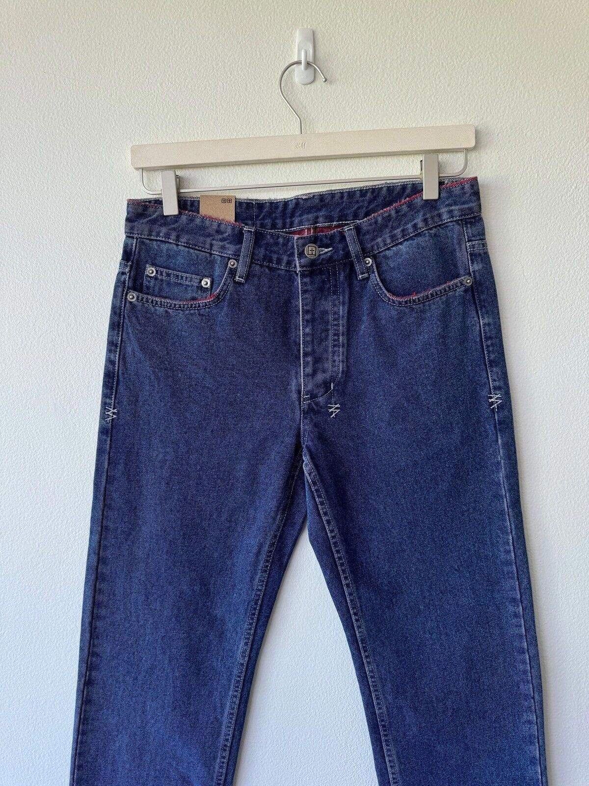 Ksubi new Ksubi mens denim jean hazlow 29 small blue red kolor Size US 29 - 2 Thumbnail