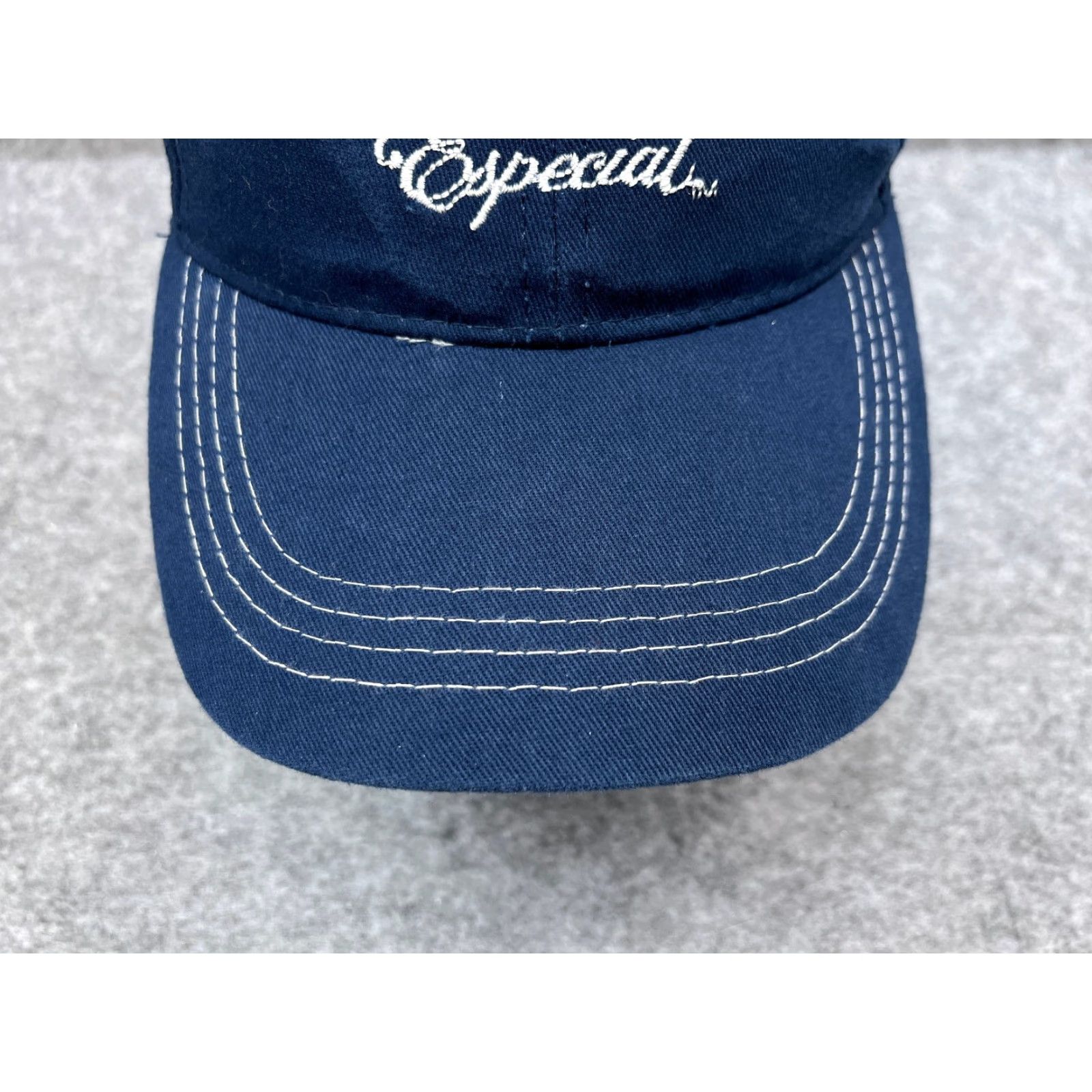 Vintage BDA Hat Cap Baseball Cap One Size Adult Blue 100% Cotton Twill Beer Lightweight Adjustable Mens Size ONE SIZE - 3 Thumbnail