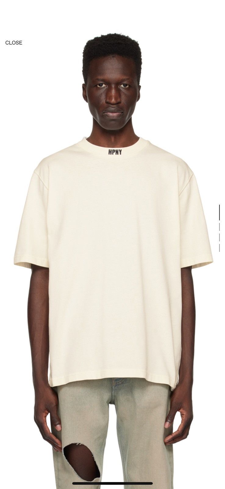 Heron Preston Heron Preston HPNY Tee Size US S / EU 44-46 / 1 - 1 Thumbnail