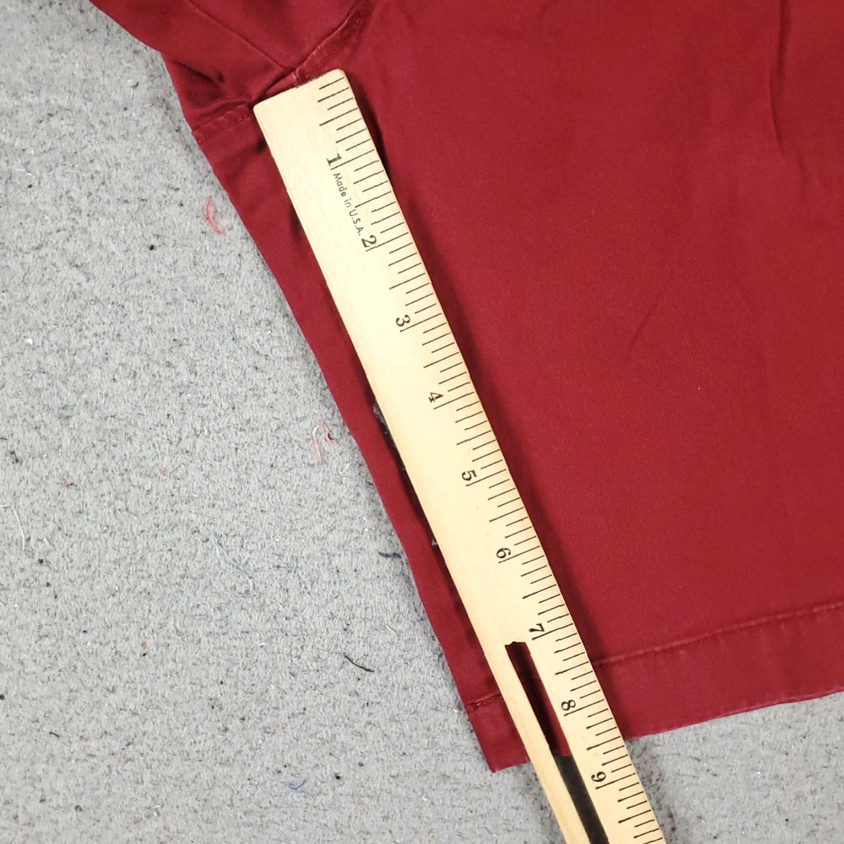 J.Crew VINTAGE J.Crew Men's Shorts Size 32 Red Casual Flat Front Chino Summer Size US 32 / EU 48 - 6 Thumbnail