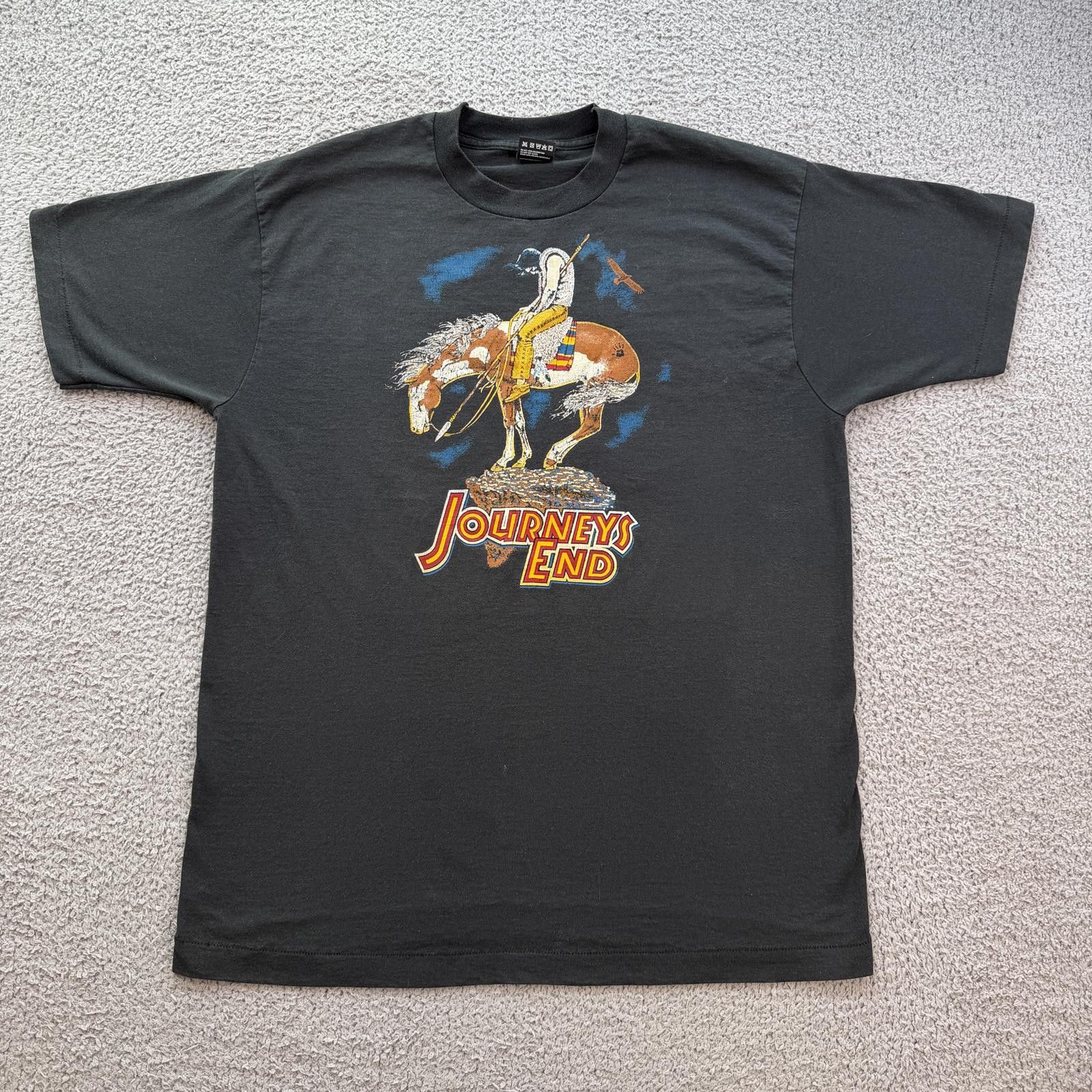 Other Vintage 90s Journey’s End Western T Shirt XL Native Cowboy Size US XL / EU 56 / 4 - 1 Thumbnail