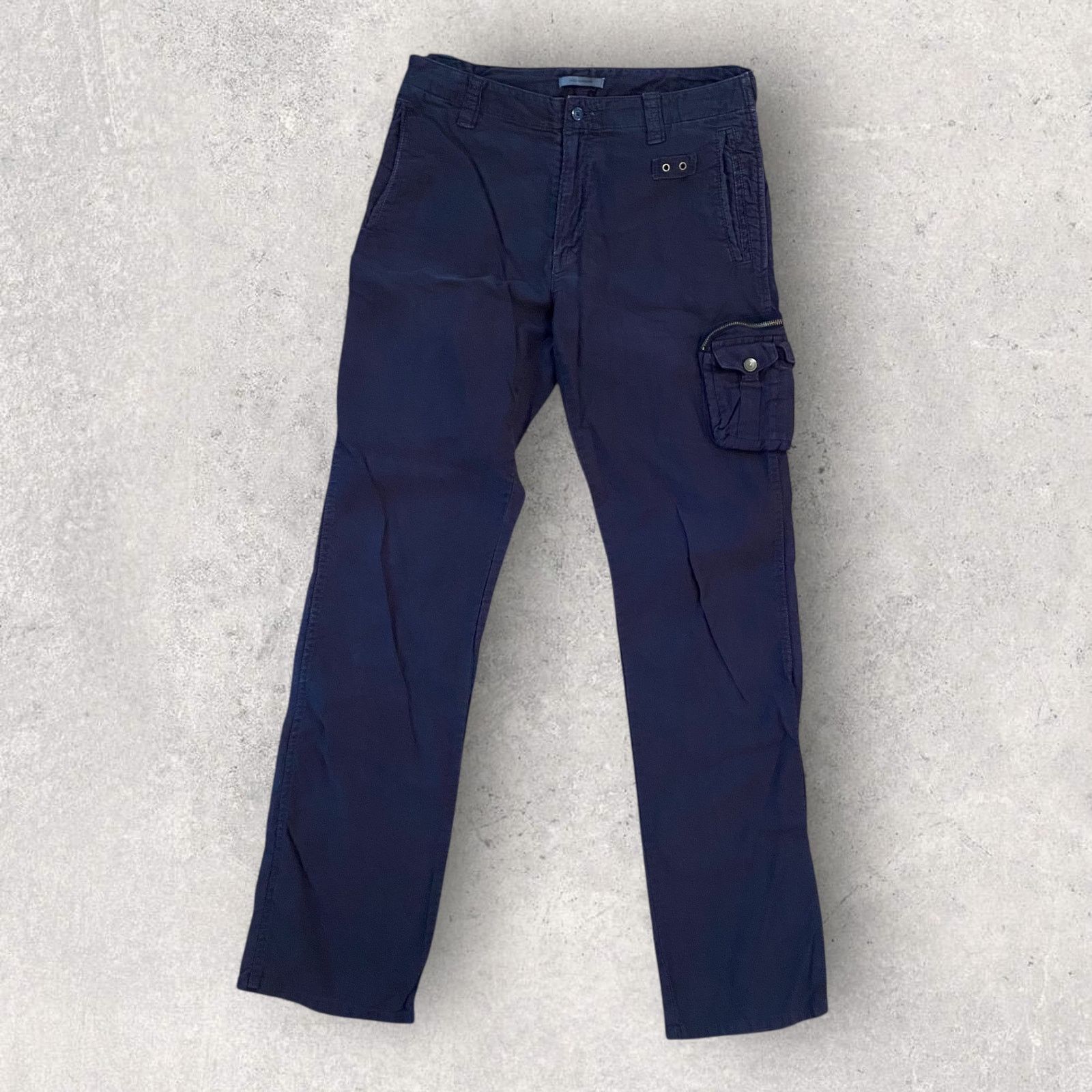 John Varvatos John Varvatos Flight Cargo Canvas Pants Army Grunge Punk Size US 31 - 1 Thumbnail