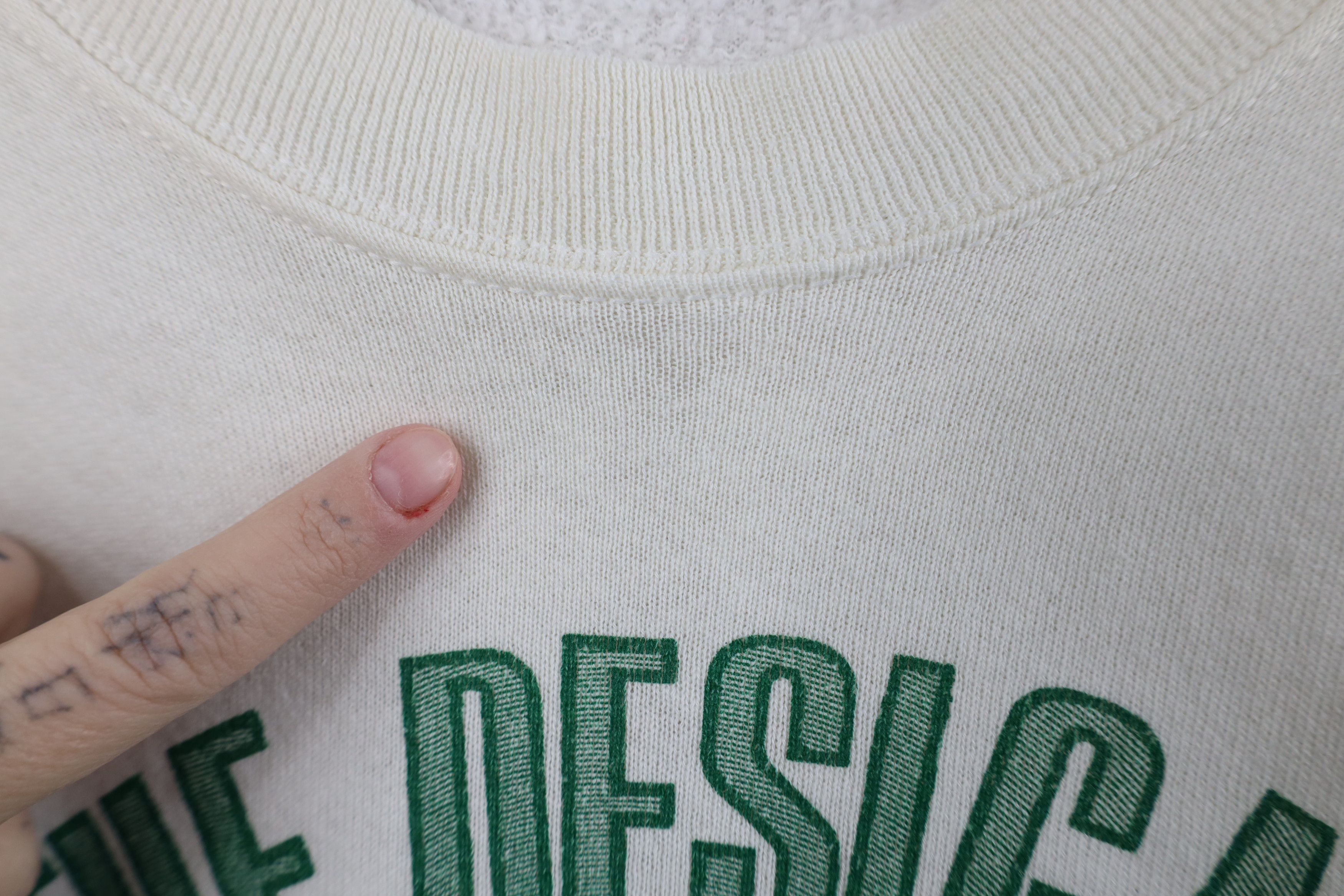 Vintage Vintage 90s Day Designated Drinker Crewneck Sweatshirt USA Size US XL / EU 56 / 4 - 5 Thumbnail